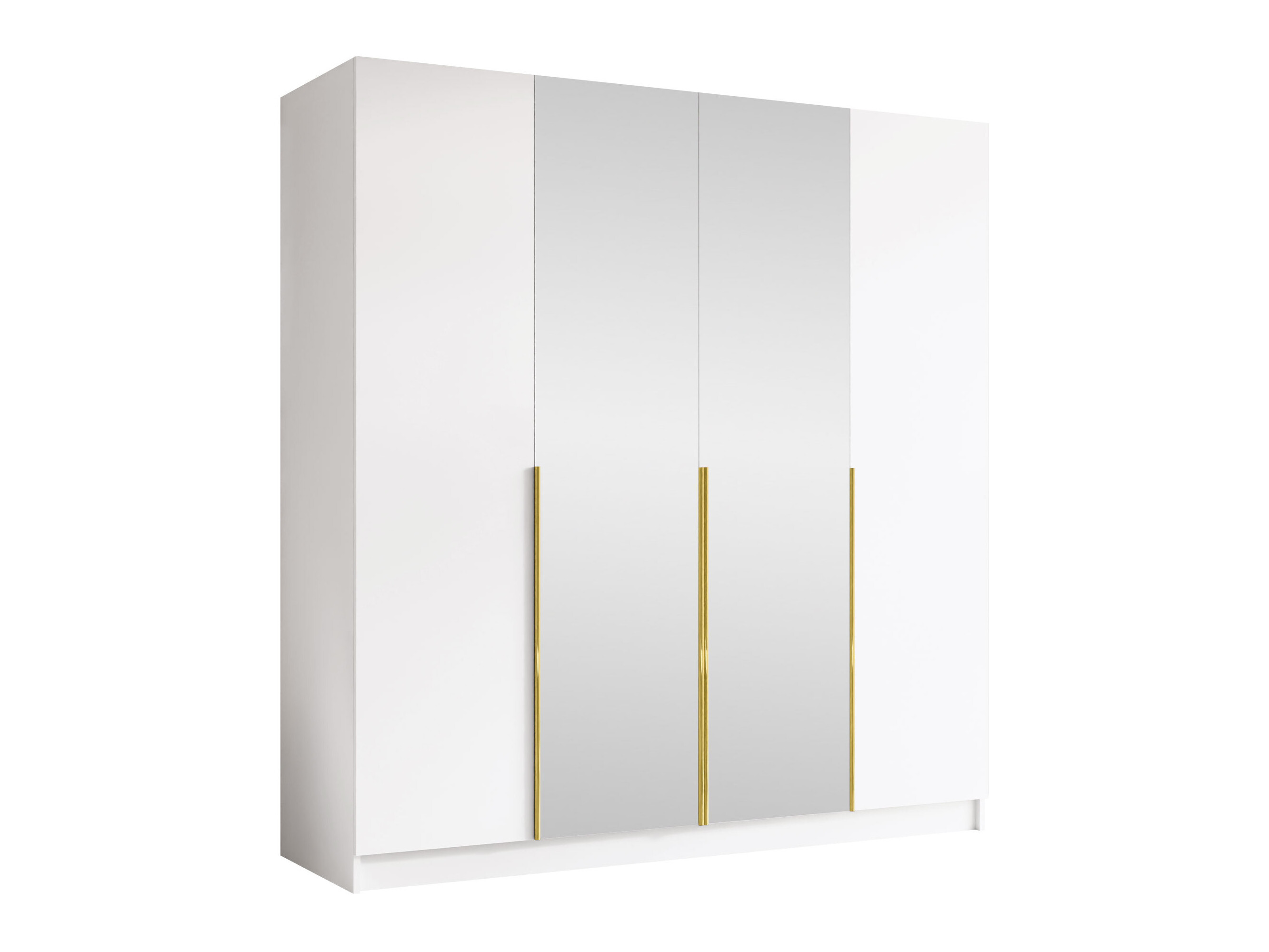 Skapis Closico Navor II (Balts)