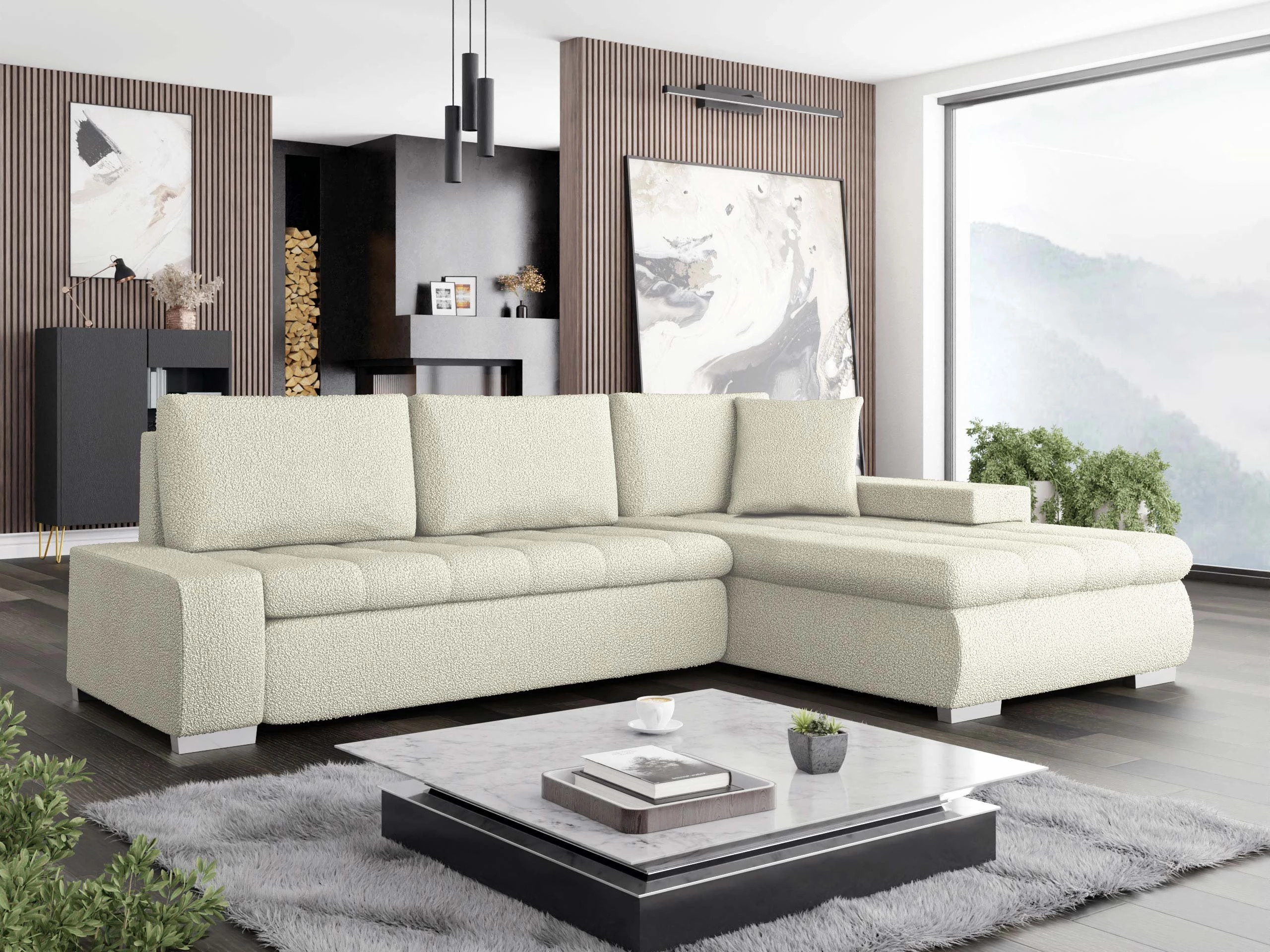 Stūra dīvāns Comfivo Nitor III (Manza 04)
