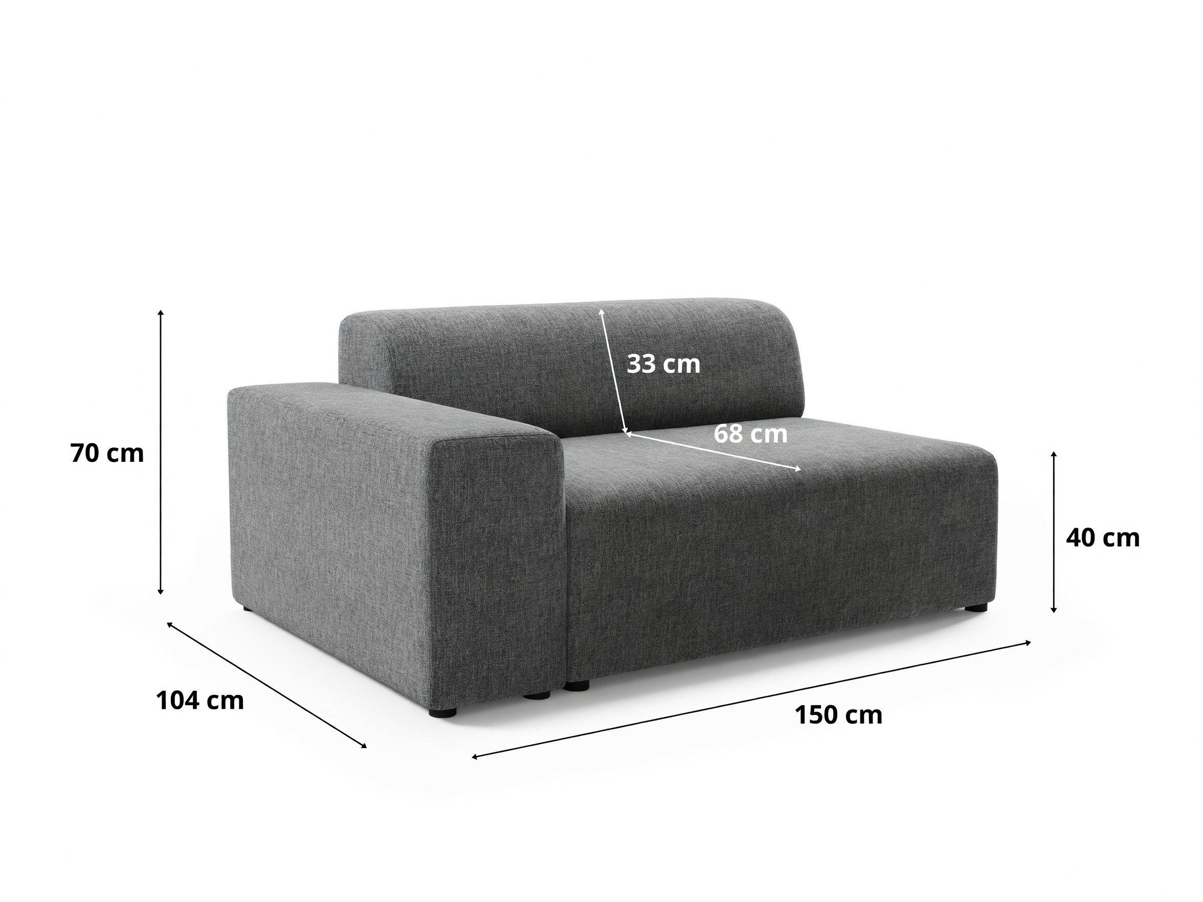 Moduļu krēsls Lutivi 110 (Imo 30)