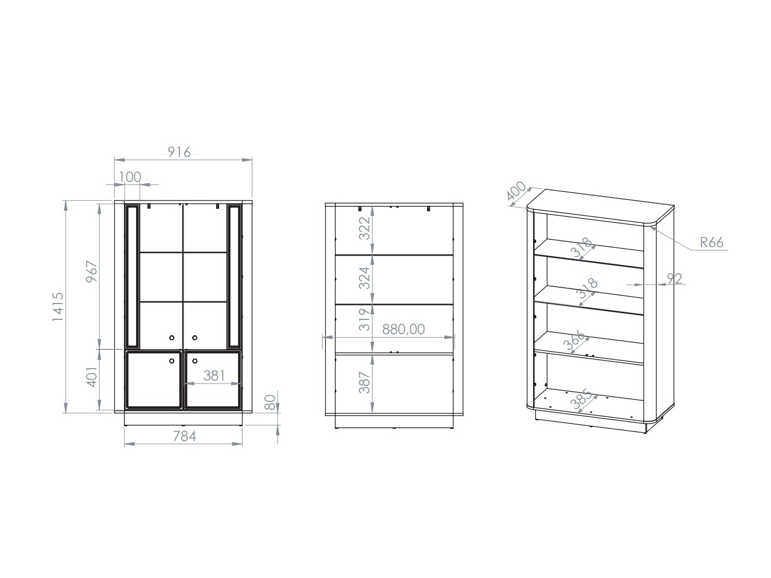 Plaukts Cavrome 108
