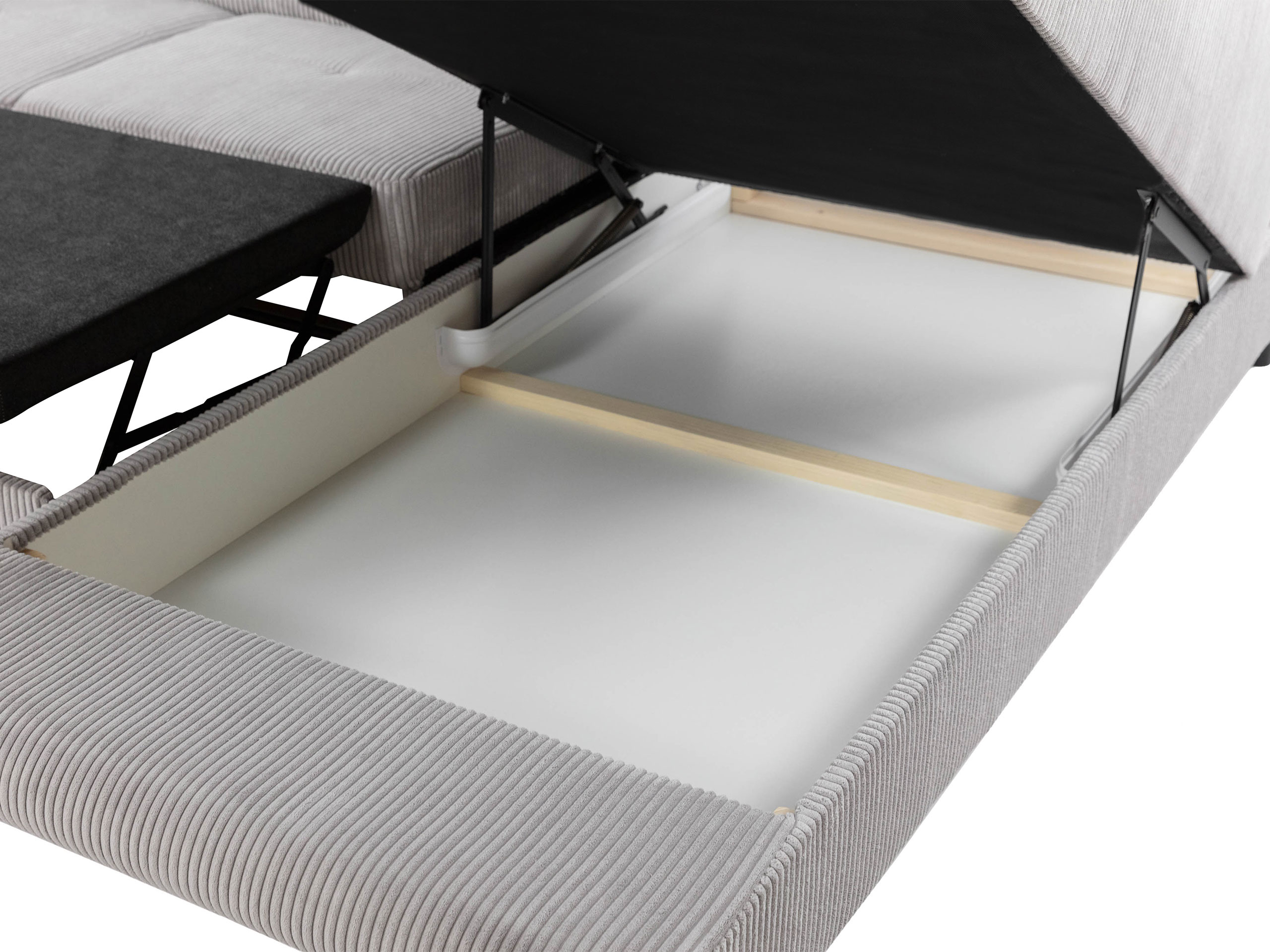 Stūra dīvāns Comfivo Vinetum (Soft 011 + Lux 06)