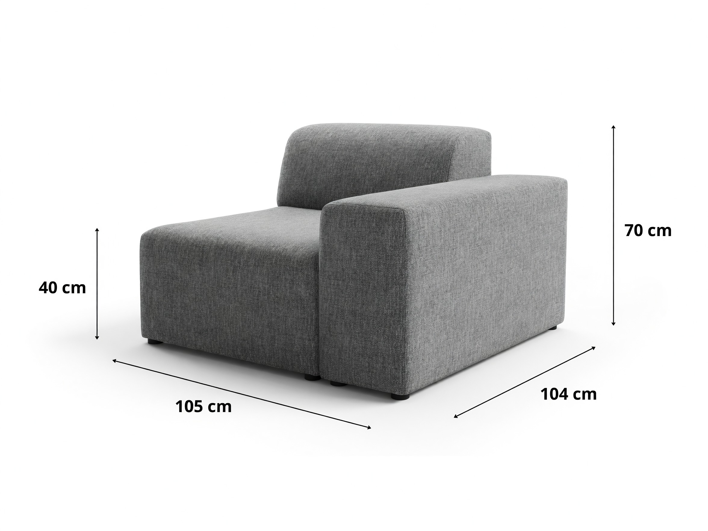 Moduļu krēsls Lutivi 113 (Imo 10)
