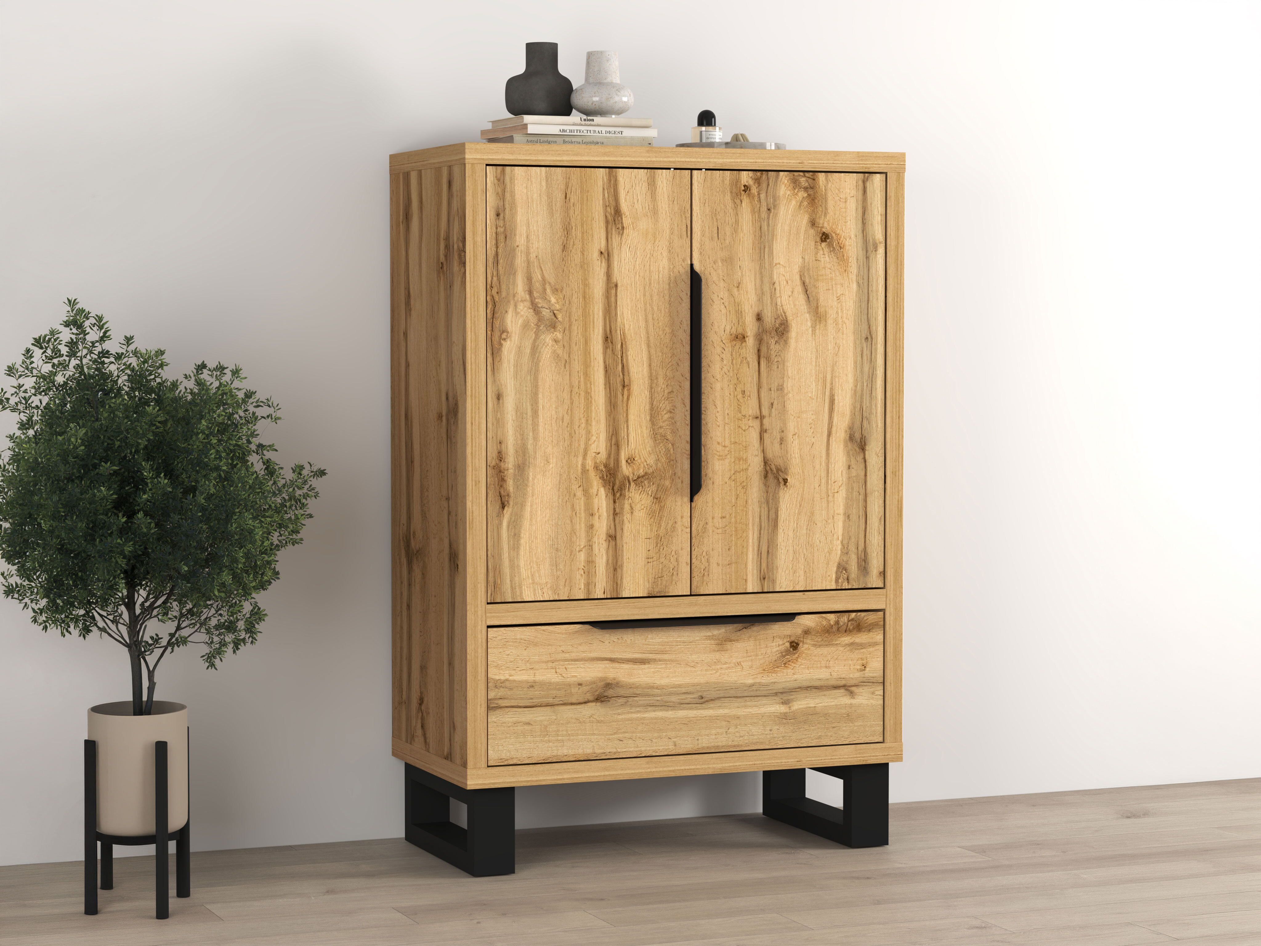 Kumode Avicavu 128 (Votan ozols + Melns)