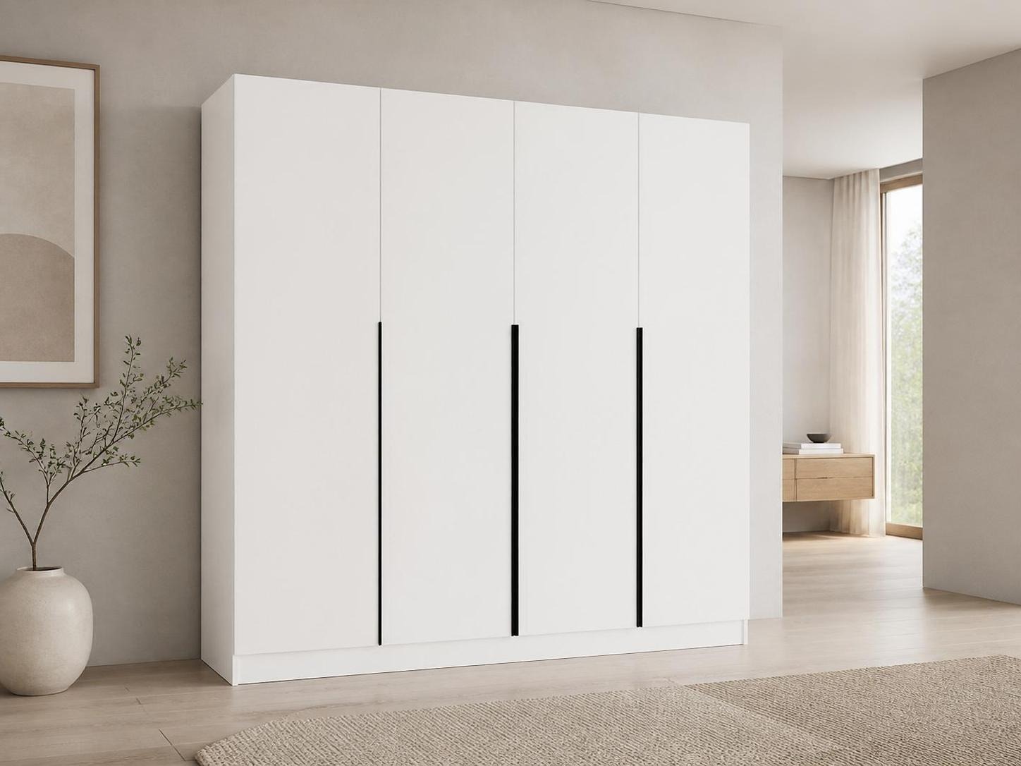 Skapis Mandeville 370 (Balts + Melns)