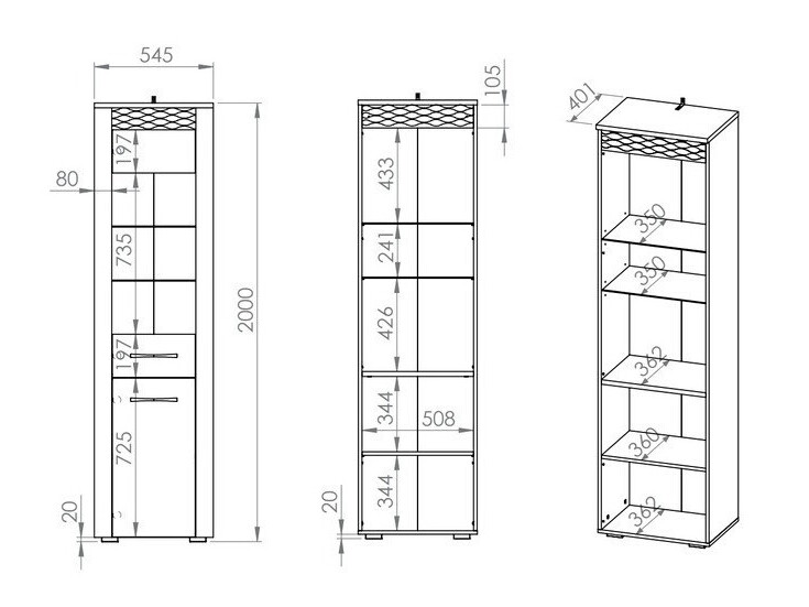 Plaukts Flonole 102
