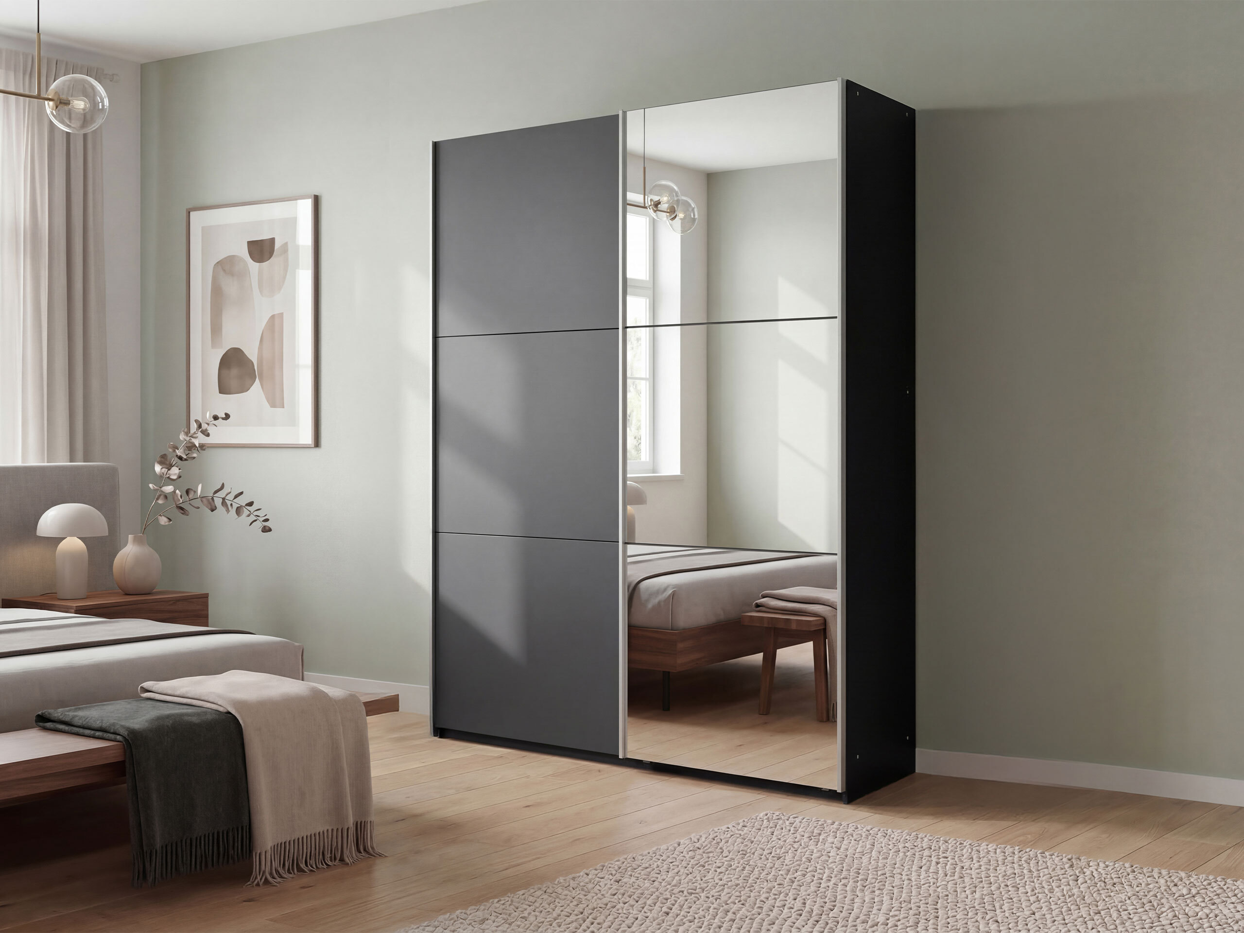 Skapis Honolulu 123 (Grafīts)