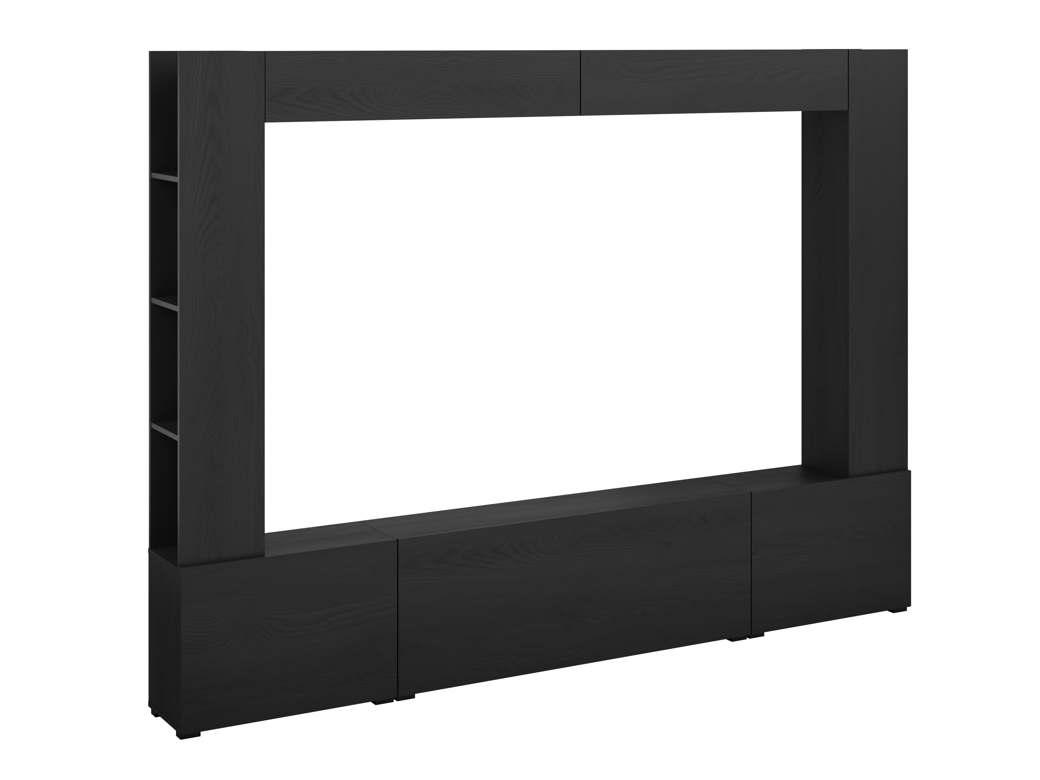 Viesistabas komplekts Austin 392 (Melns)