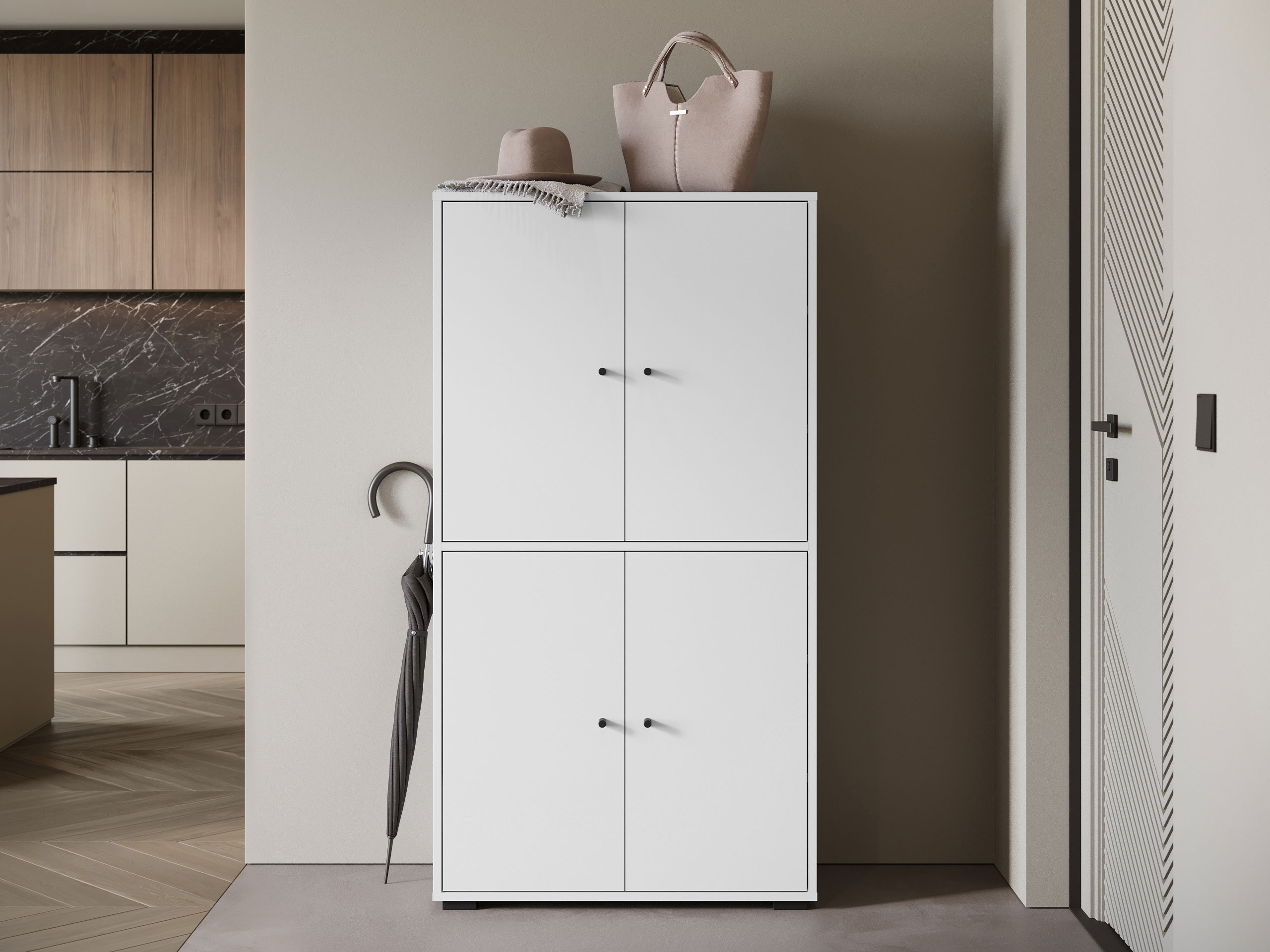 Skapis Sarasota 196 (Balts)