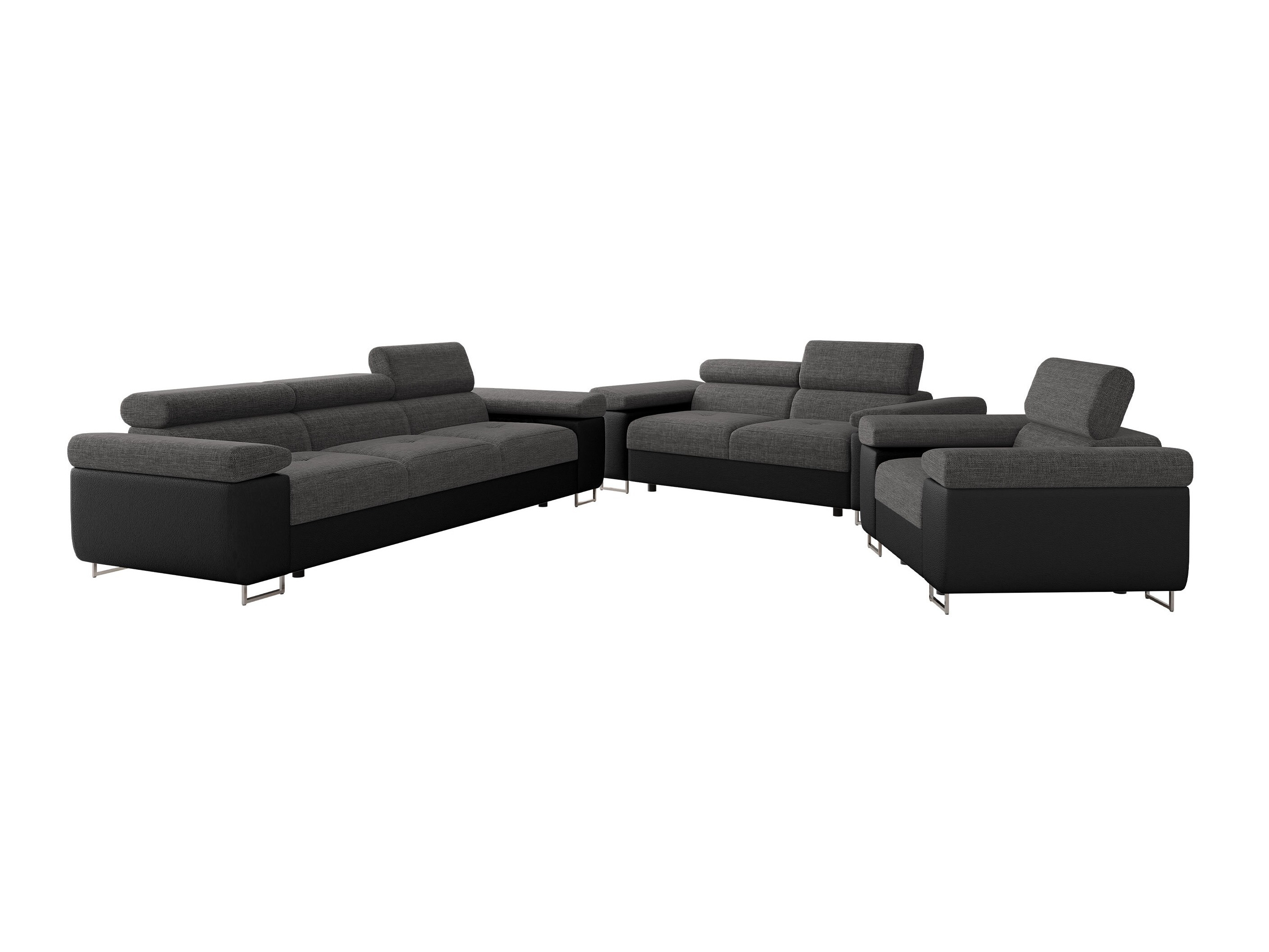Mīksto mēbeļu komplekts Comfivo Vinetum (Soft 011 + Lux 06)
