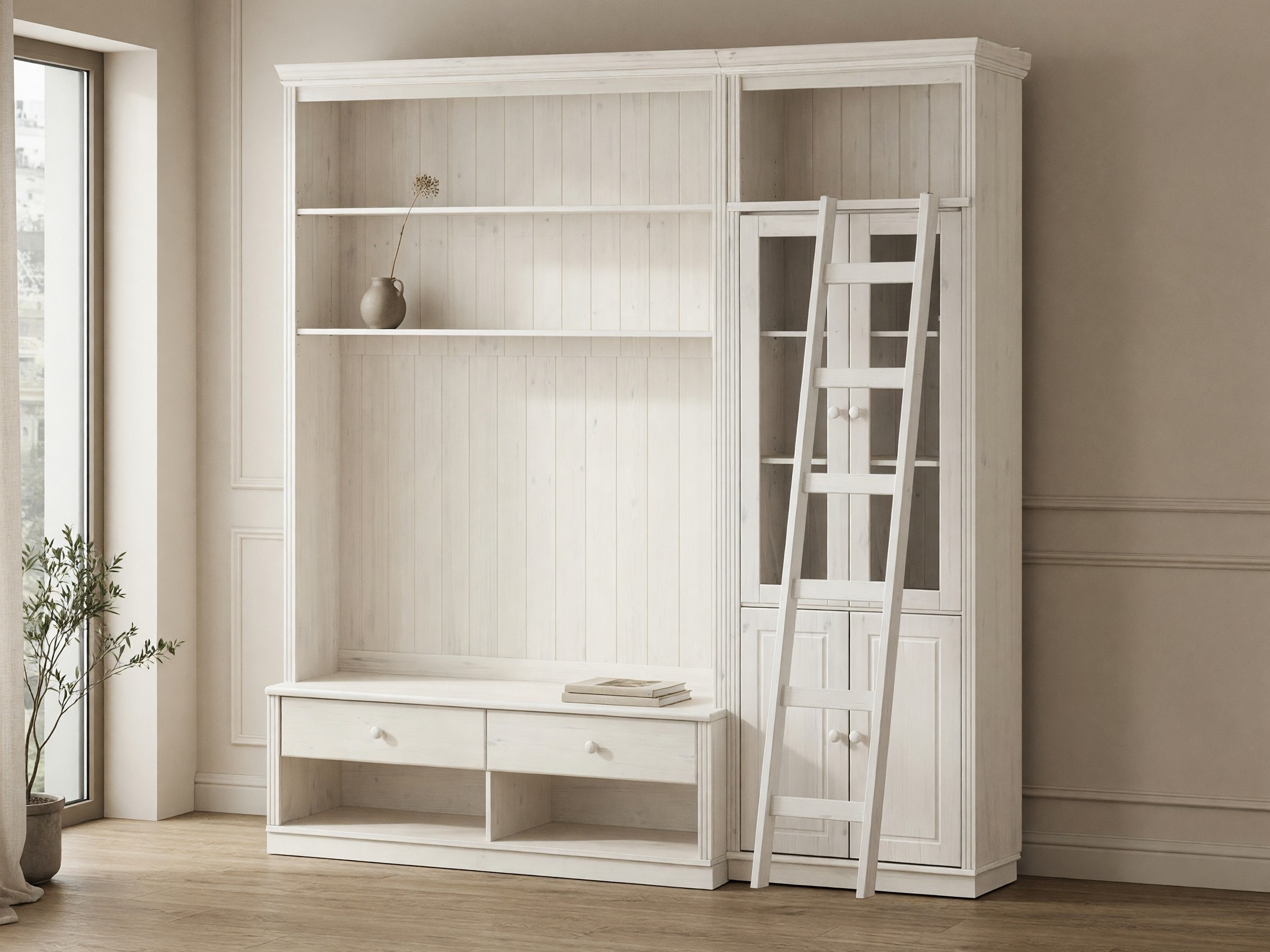 Viesistabas komplekts Saltoro 125 (Balts)