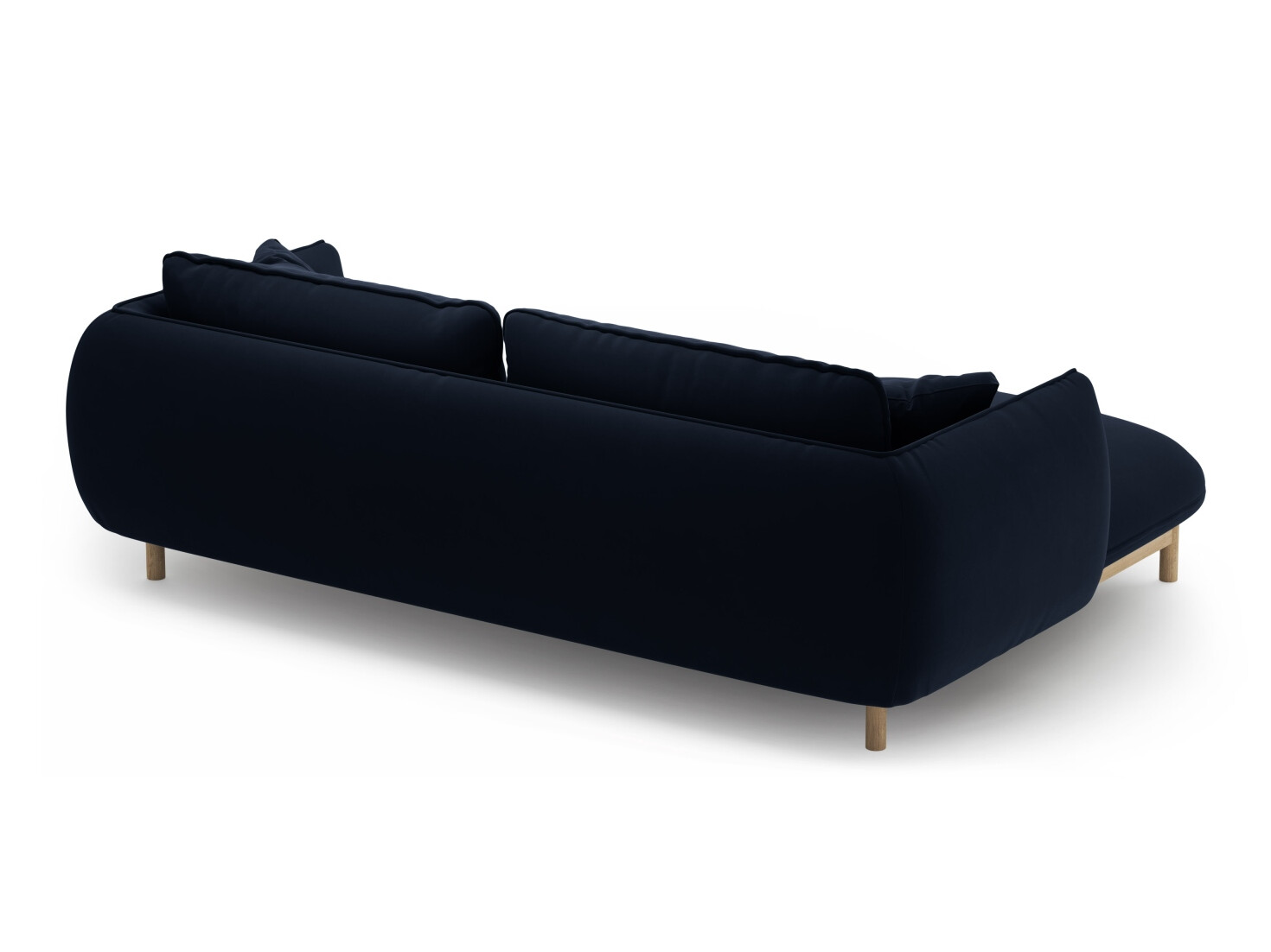 Stūra dīvāns Romvese 105 (Casino Deep Blue)