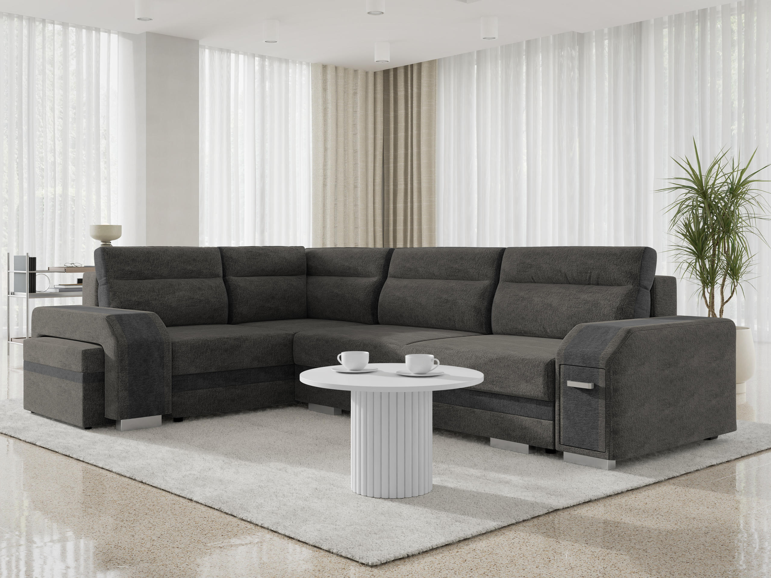 Stūra dīvāns Kingsport 117 (Nazar 225.06 + Nazar 225.07)