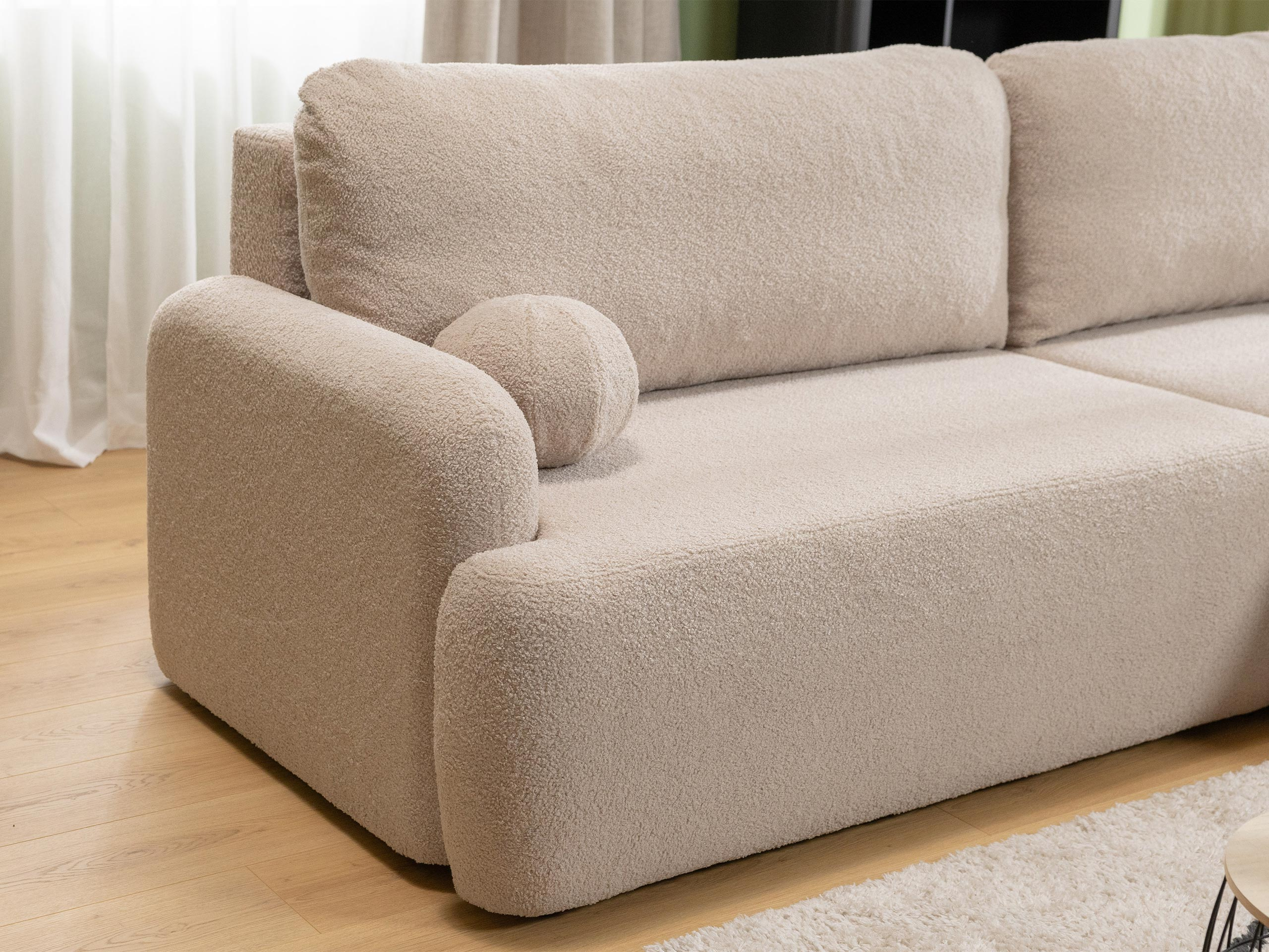 Stūra dīvāns Comfivo Popis (Lumo 40)