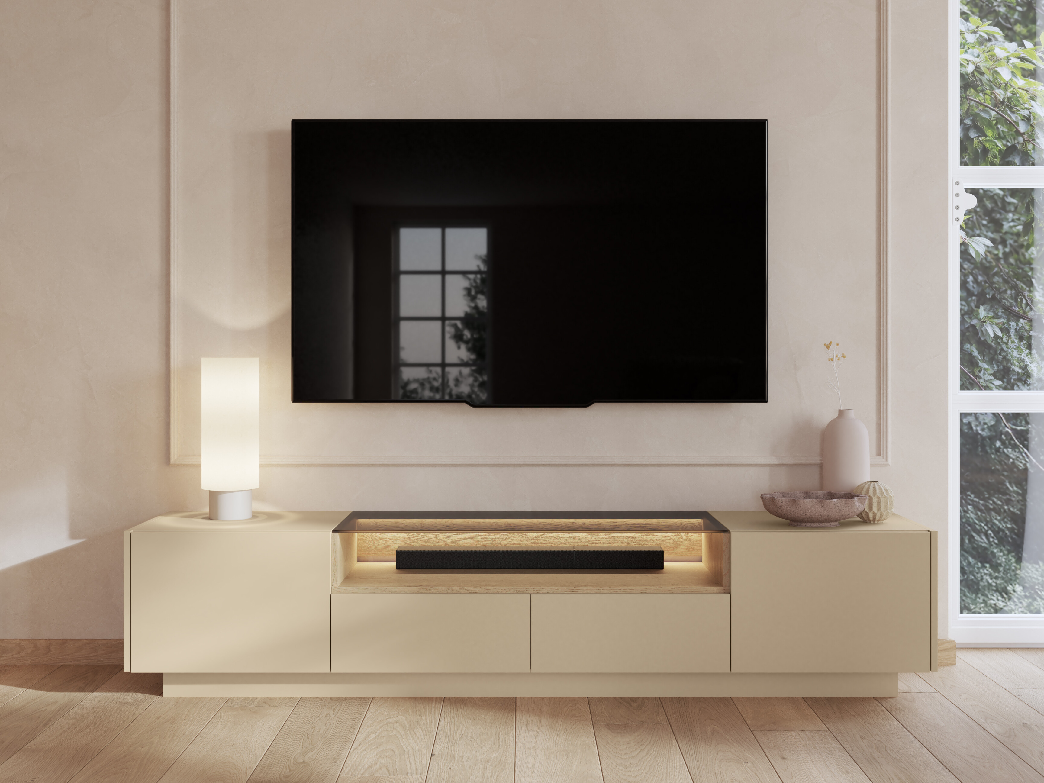 TV galds Salmeli 101 (Kapučīno)