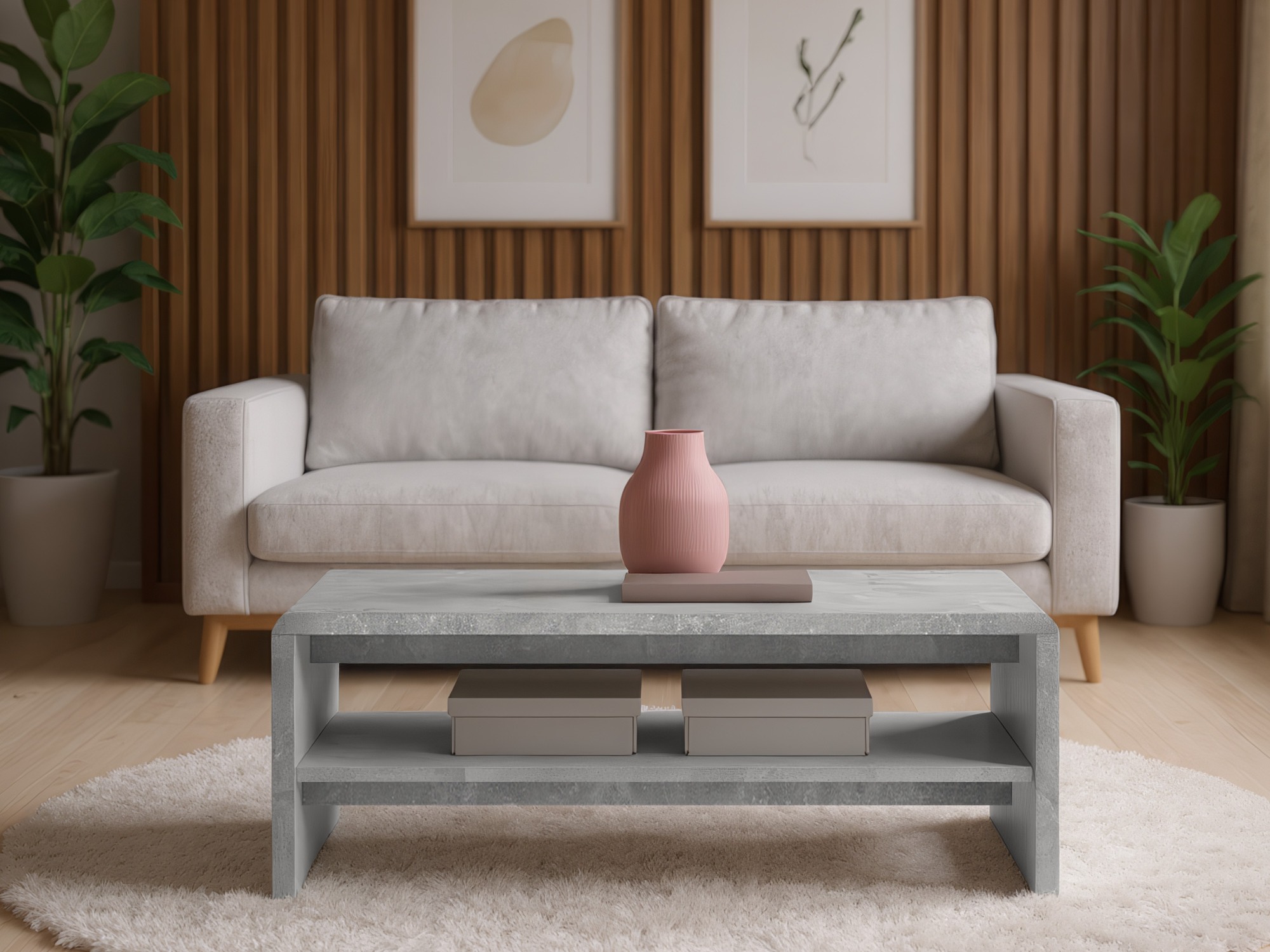 Žurnālu galdiņš Ontario 233 (Pelēks)