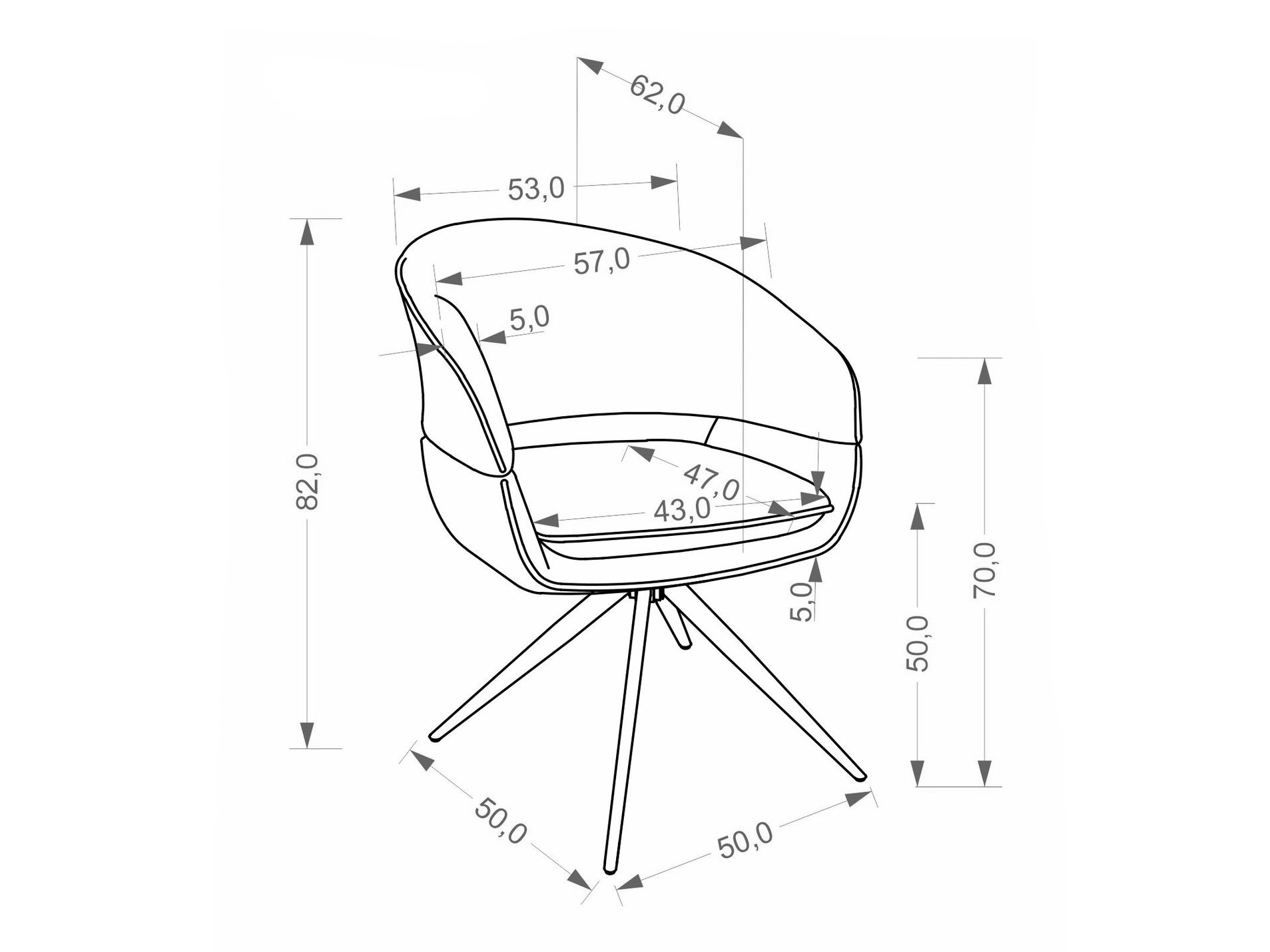 Krēsls Houston 2154 (Monte 26)