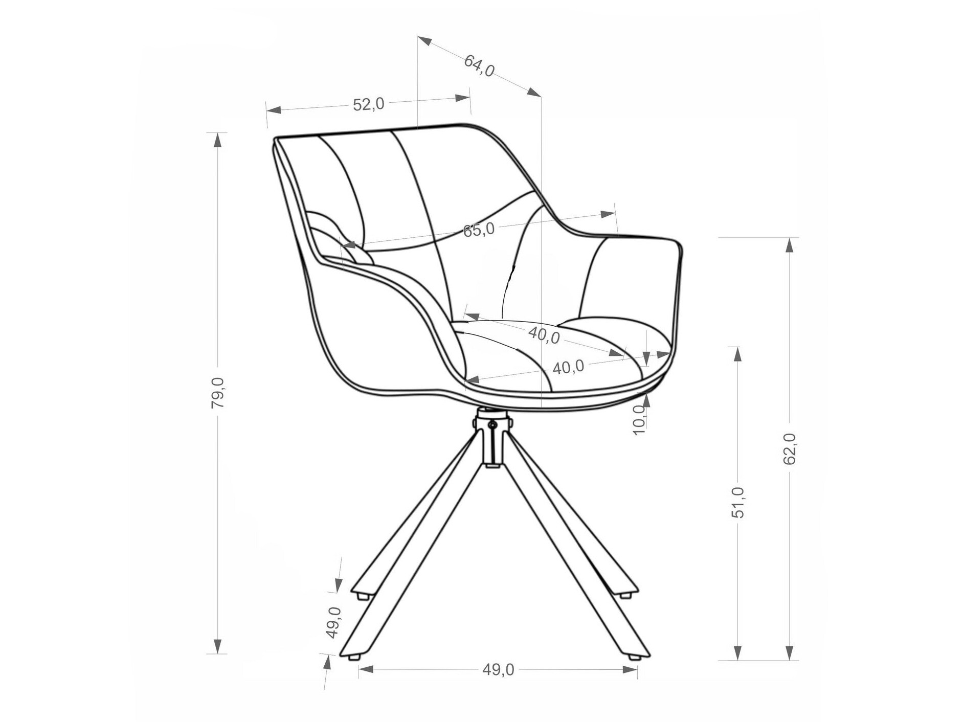 Krēsls Houston 2155 (Mavel 14)