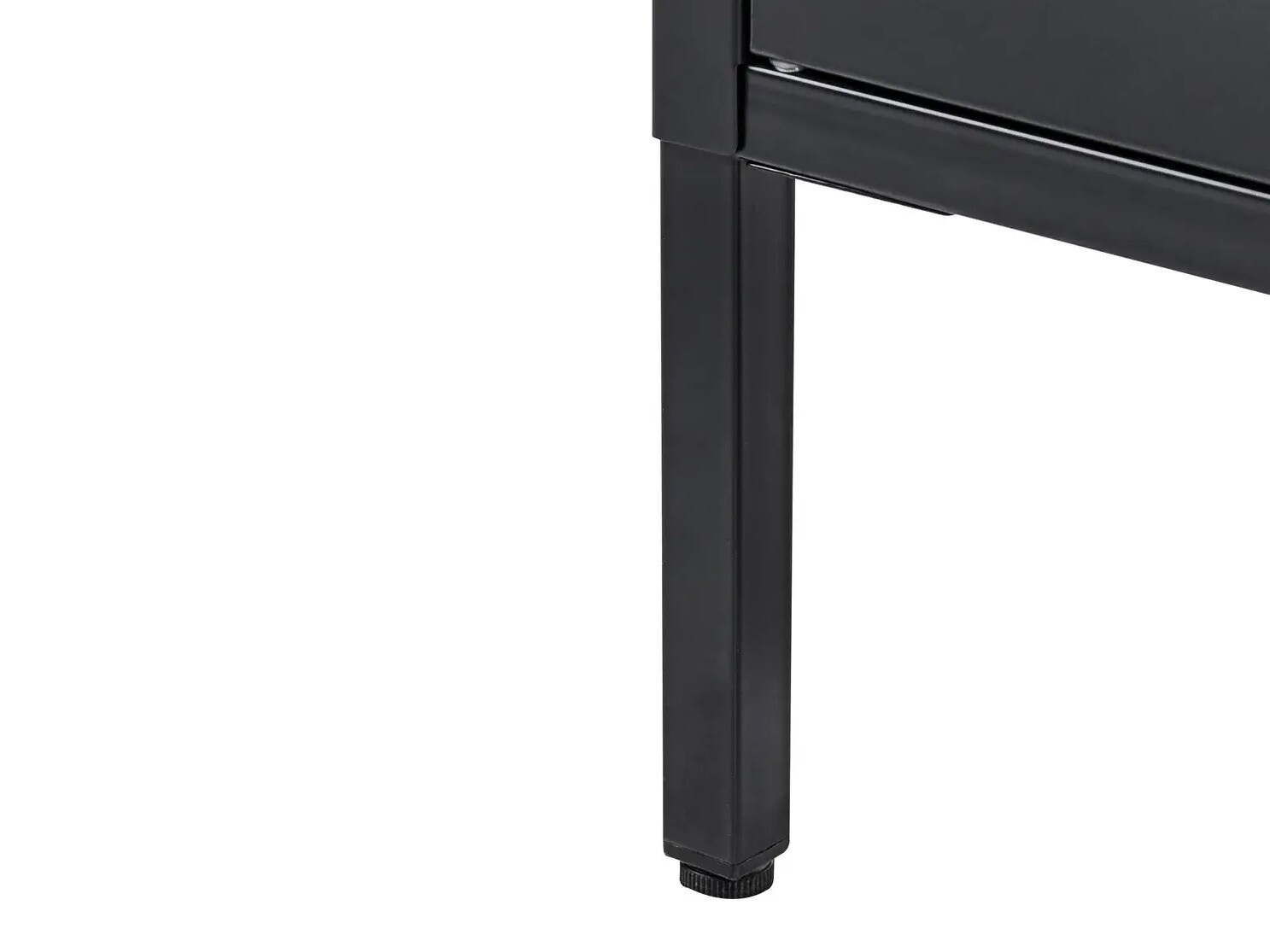 Skapis Sovelu 103 (Melns)