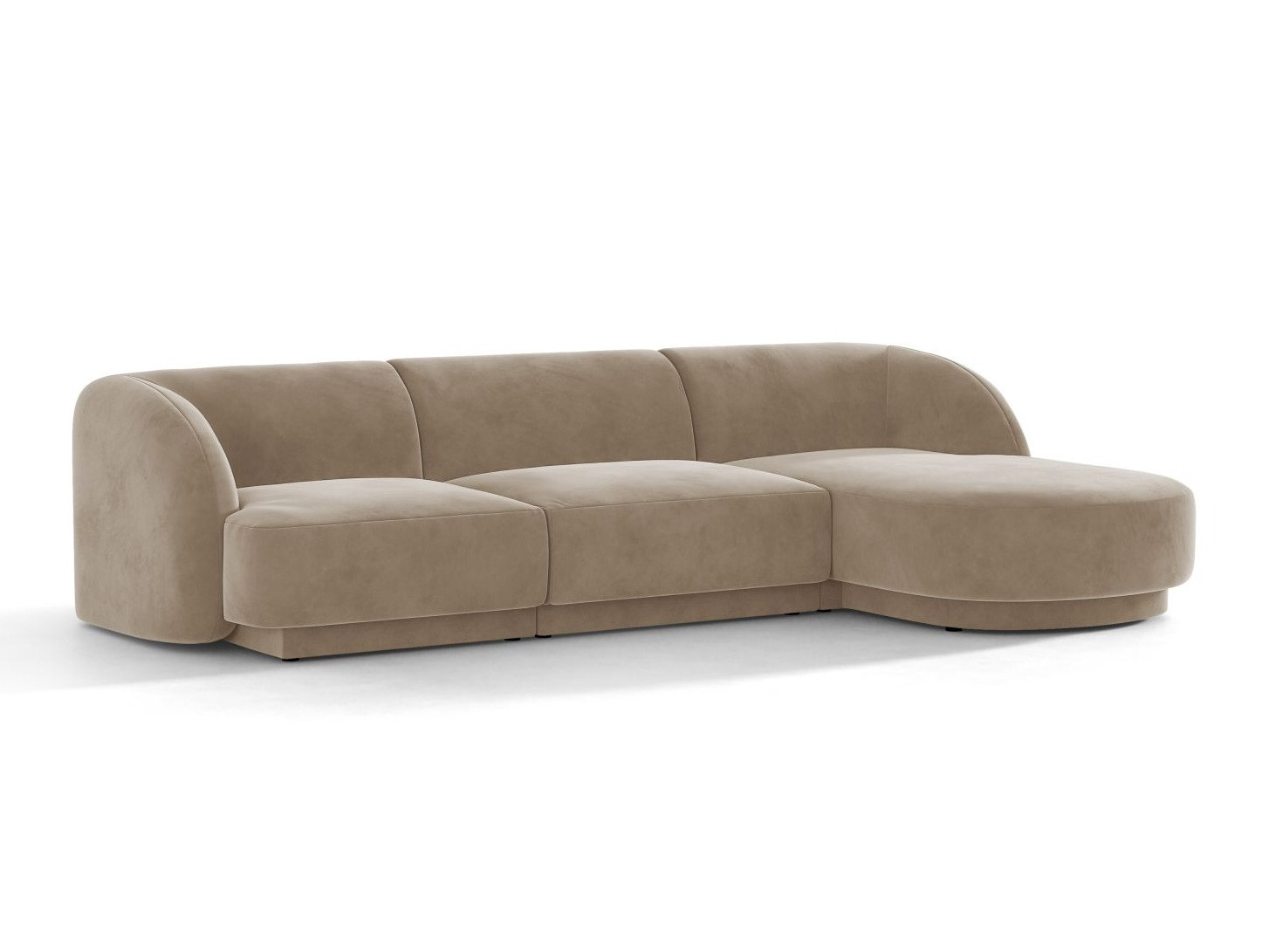 Moduļu stūra dīvāns Tivlomi 102 (Bluvel 40)