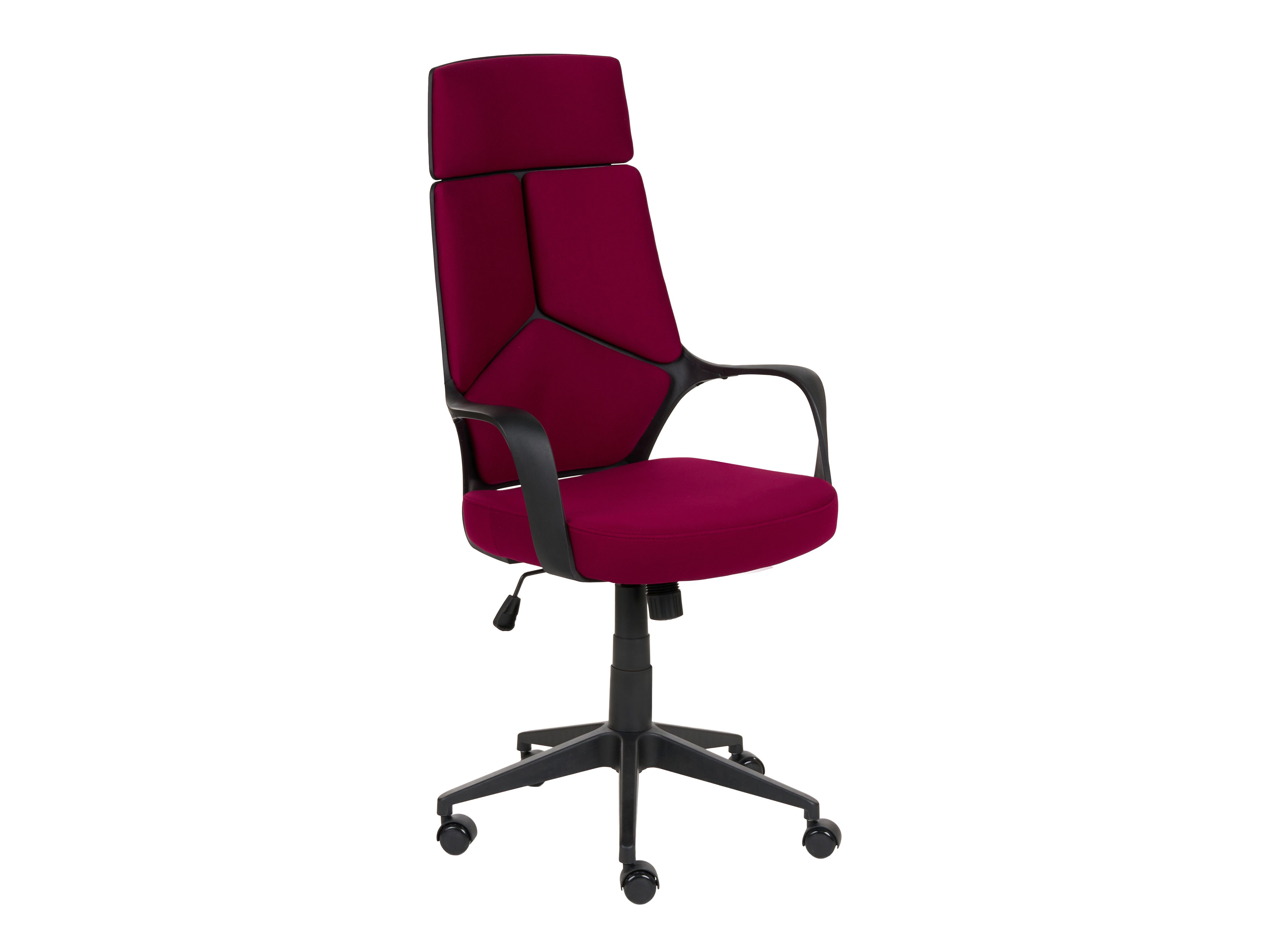 Biroja krēsls Berwyn 208 (Melns + Burgundy)