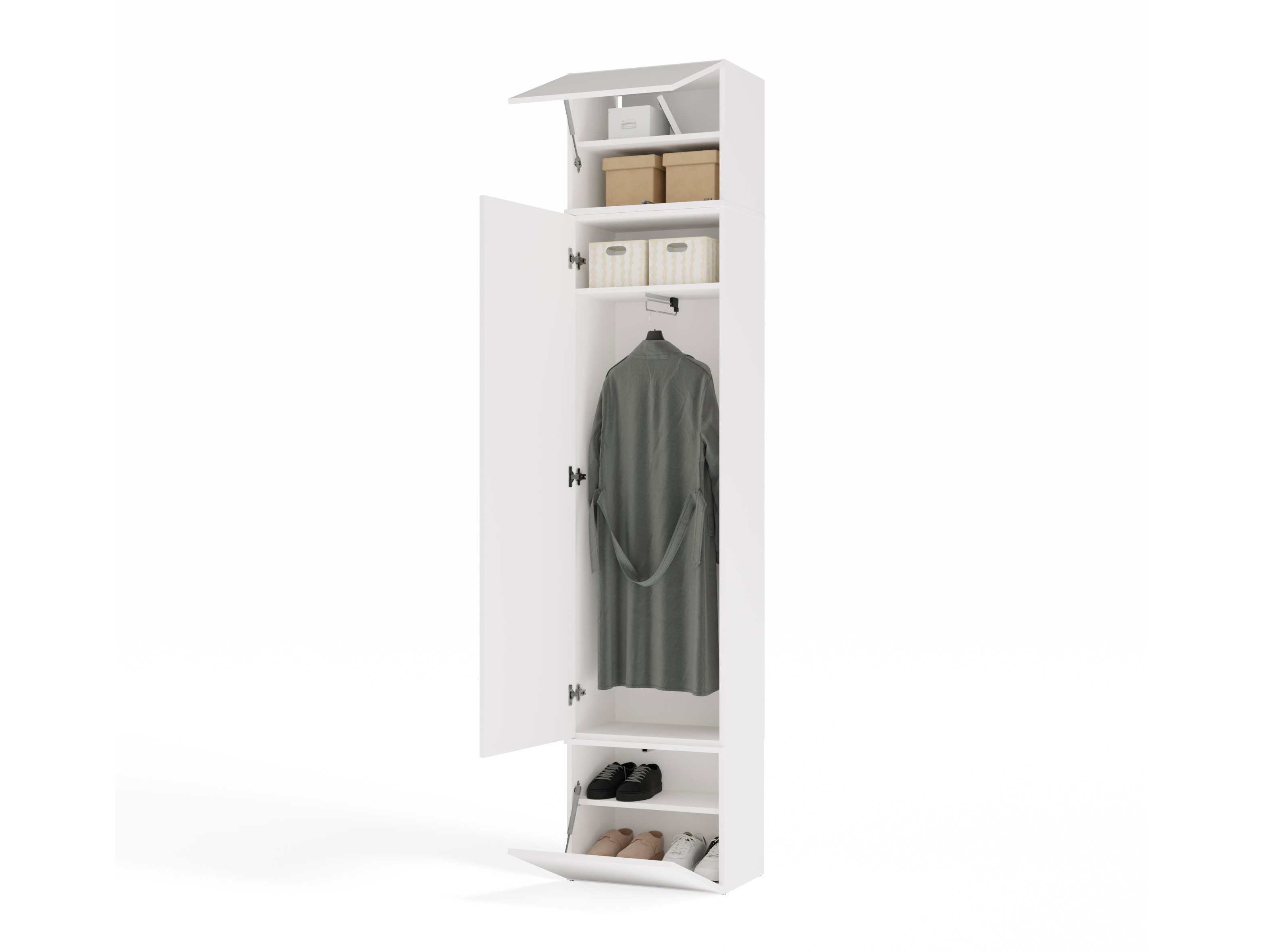 Skapis Mandeville 375 (Balts)