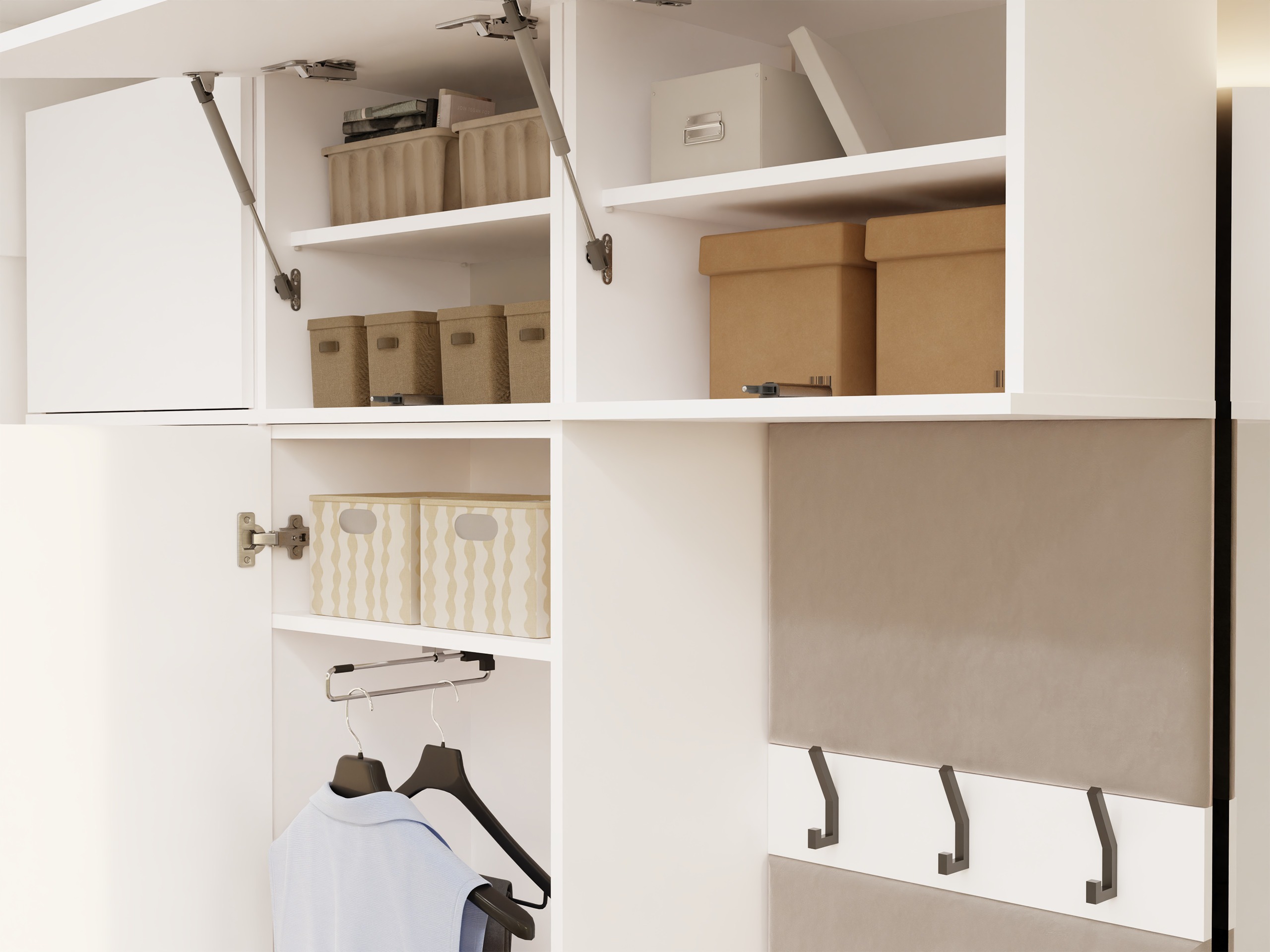 Skapis Mandeville 375 (Balts)