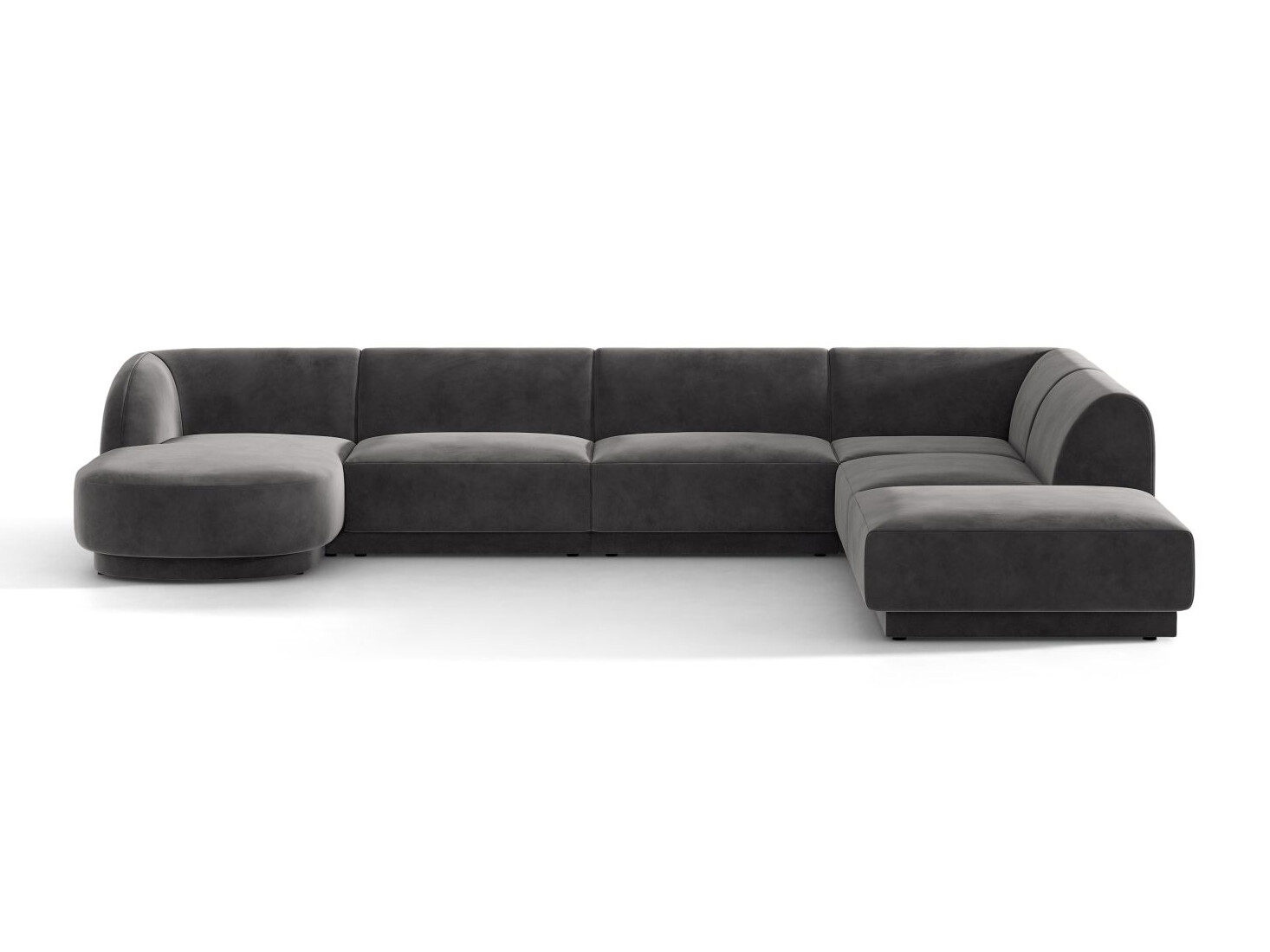 Moduļu stūra dīvāns Tivlomi 107 (Bluvel 14)