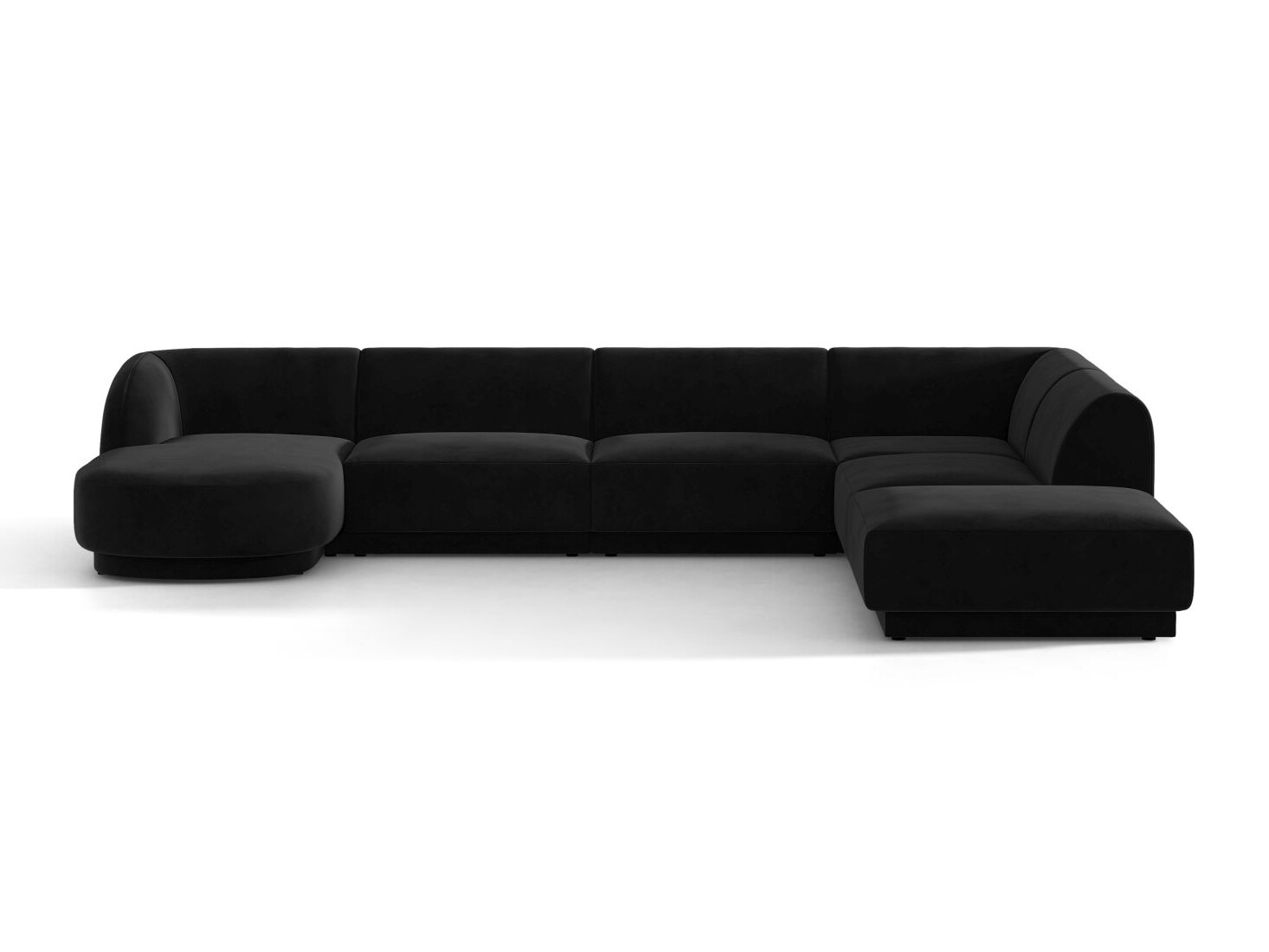 Moduļu stūra dīvāns Tivlomi 107 (Bluvel 19)