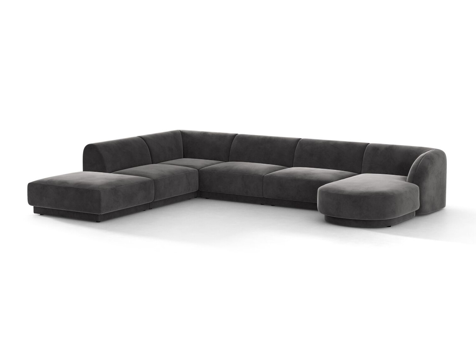 Moduļu stūra dīvāns Tivlomi 107 (Bluvel 14)