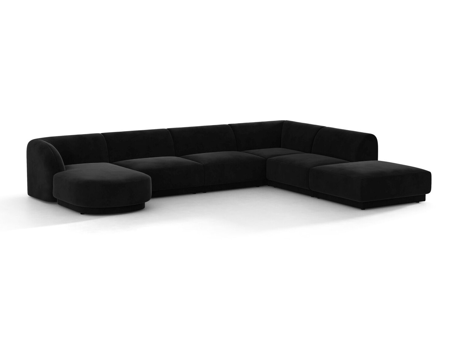 Moduļu stūra dīvāns Tivlomi 107 (Bluvel 19)