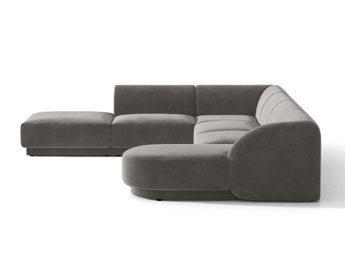 Moduļu stūra dīvāns Tivlomi 107 (Bluvel 13)