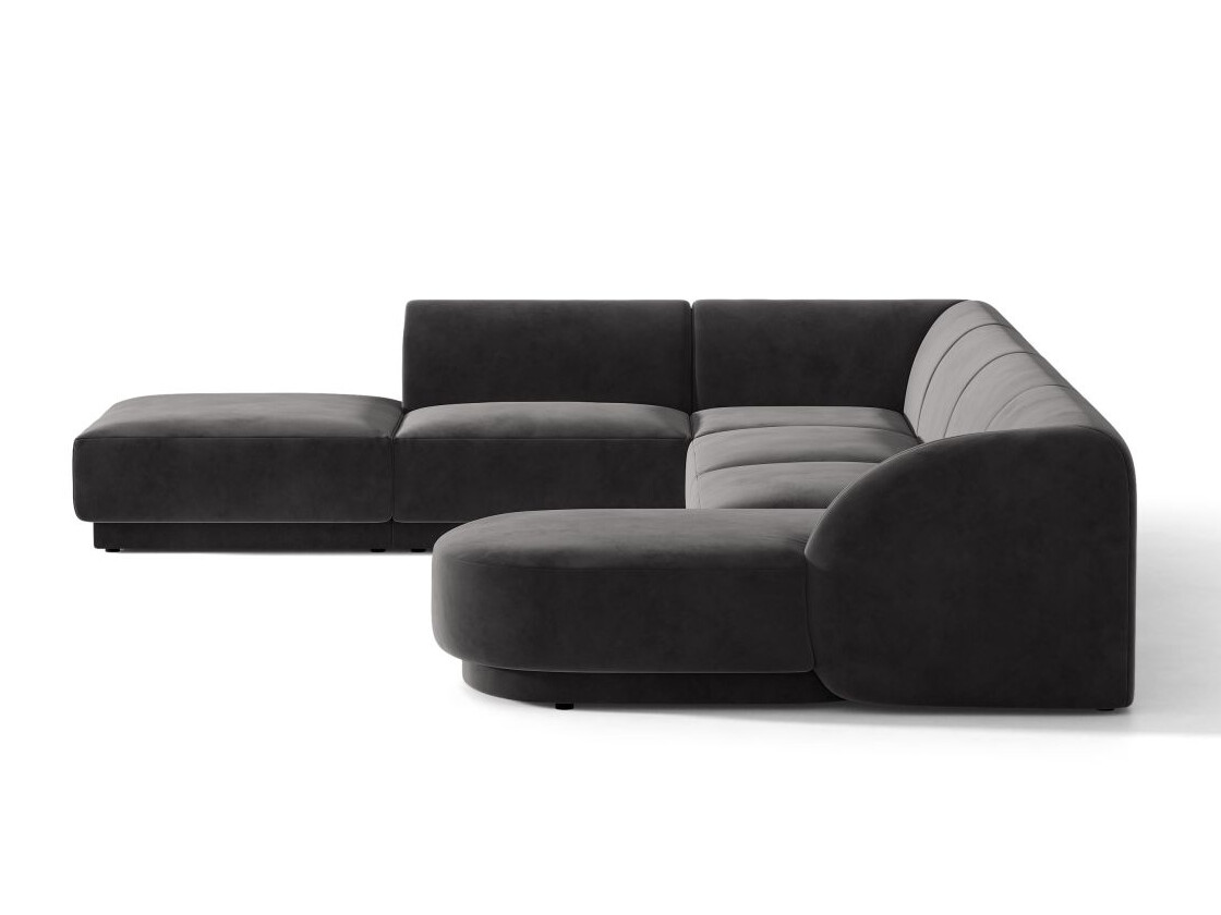 Moduļu stūra dīvāns Tivlomi 107 (Bluvel 14)
