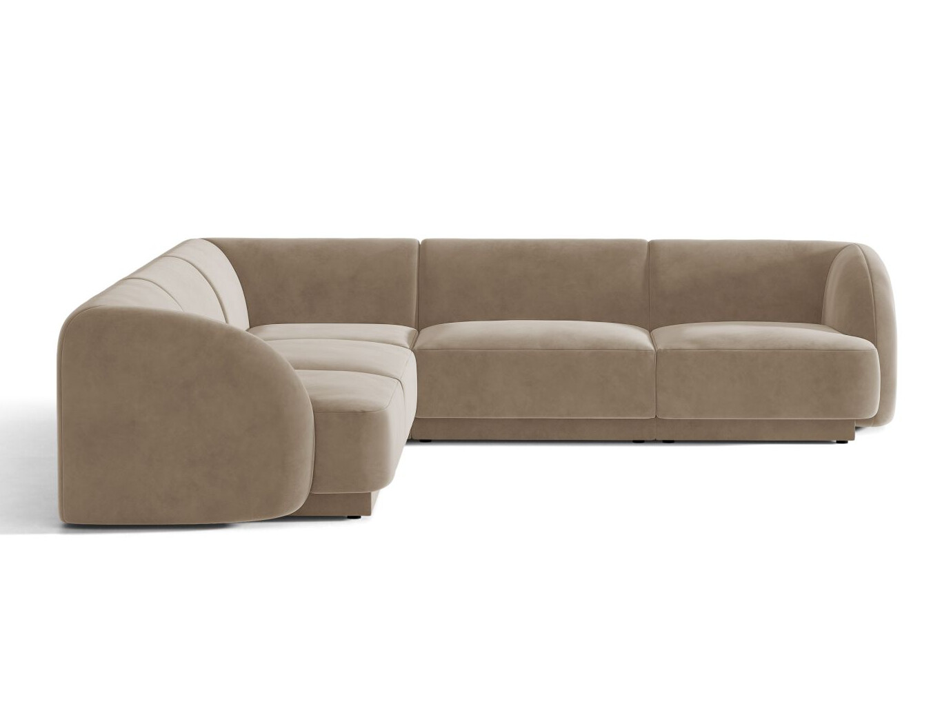 Moduļu stūra dīvāns Tivlomi 109 (Bluvel 40)