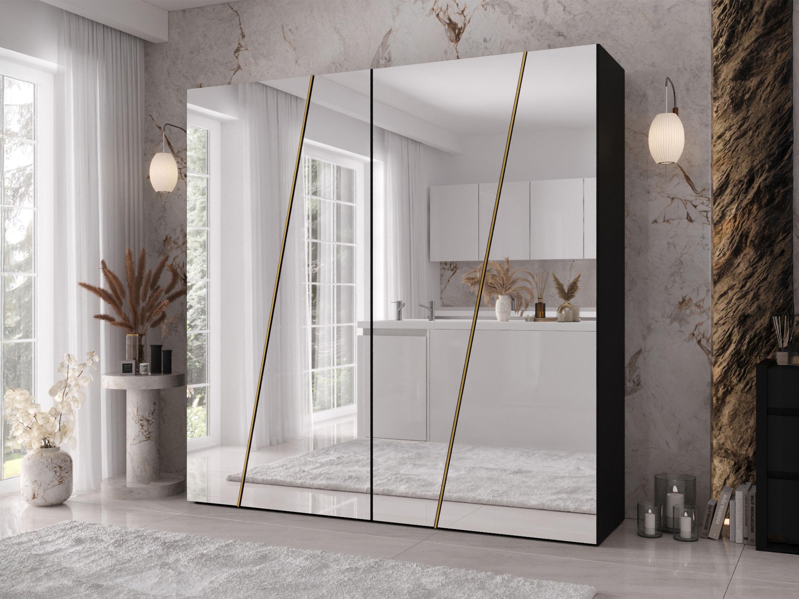 Skapis Hartford 636 (Melns)