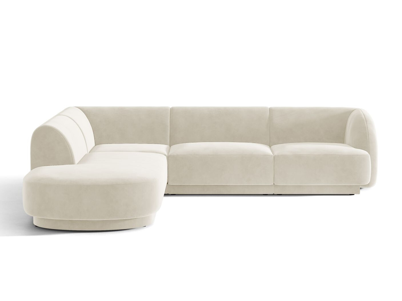 Moduļu stūra dīvāns Tivlomi 106 (Bluvel 22)