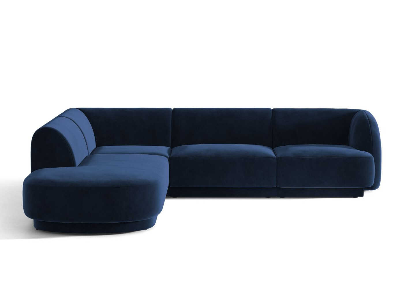 Moduļu stūra dīvāns Tivlomi 106 (Bluvel 86)