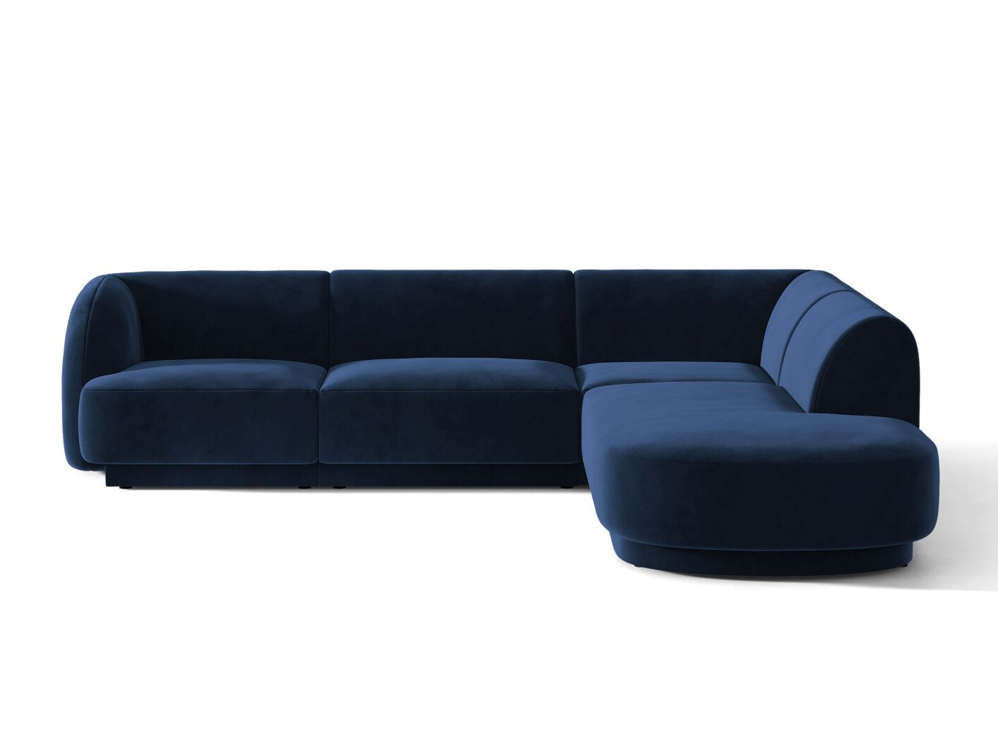 Moduļu stūra dīvāns Tivlomi 106 (Bluvel 86)