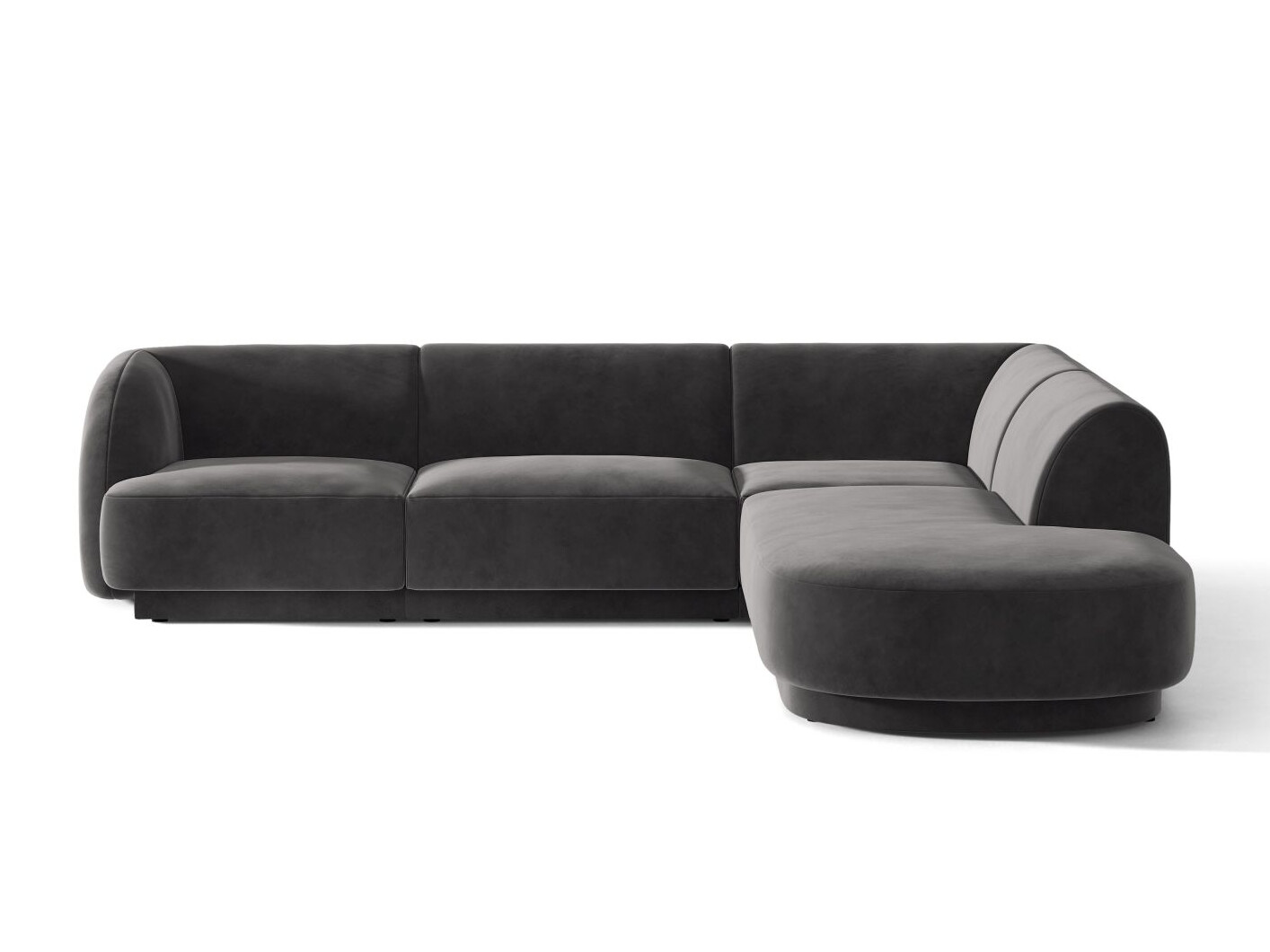 Moduļu stūra dīvāns Tivlomi 106 (Bluvel 14)