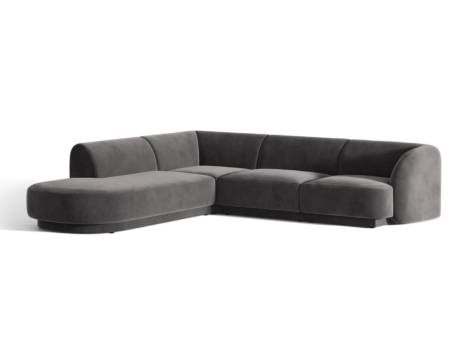Moduļu stūra dīvāns Tivlomi 106 (Bluvel 14)
