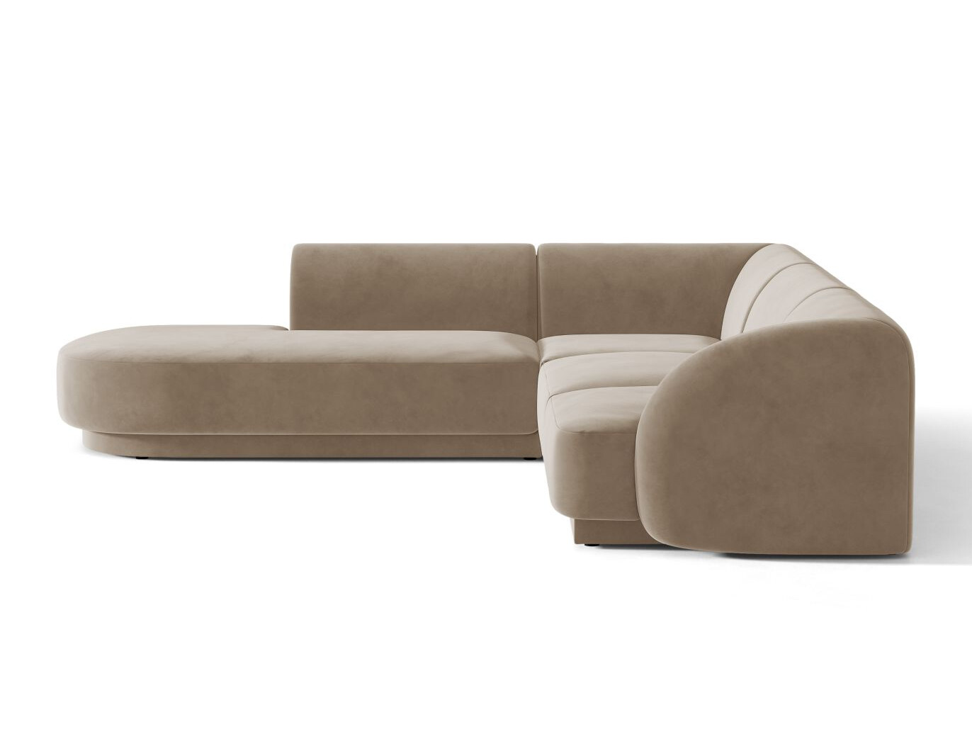 Moduļu stūra dīvāns Tivlomi 106 (Bluvel 40)