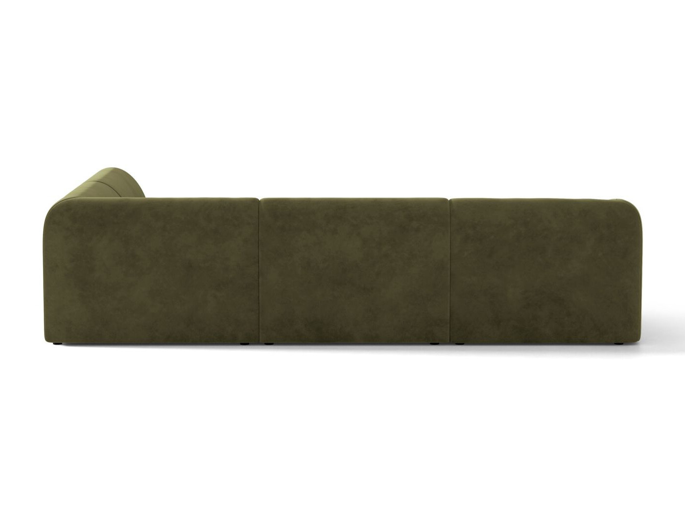 Moduļu stūra dīvāns Tivlomi 106 (Bluvel 77)