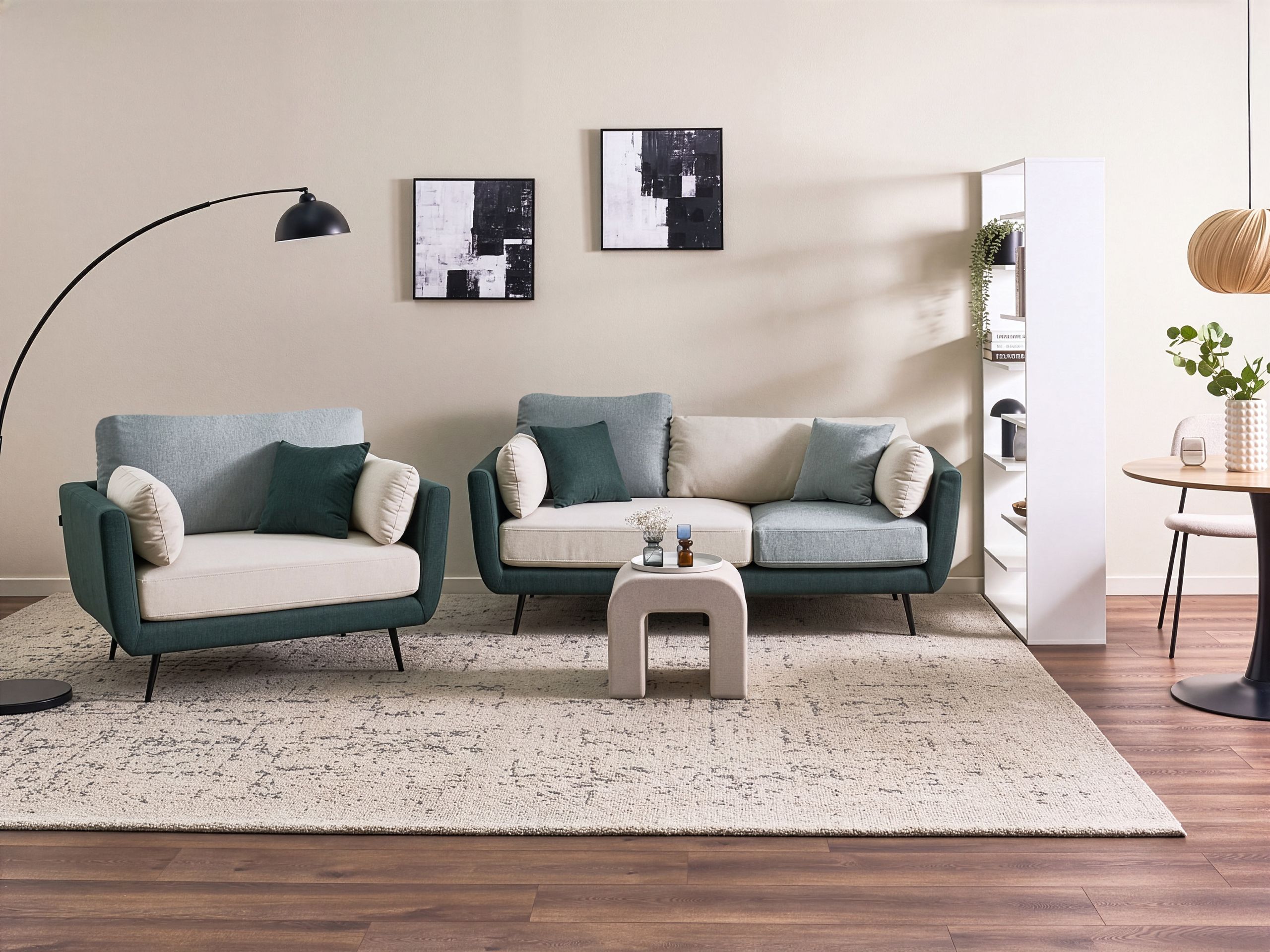 Atpūtas krēsls Berwyn 3381 (Zaļš)