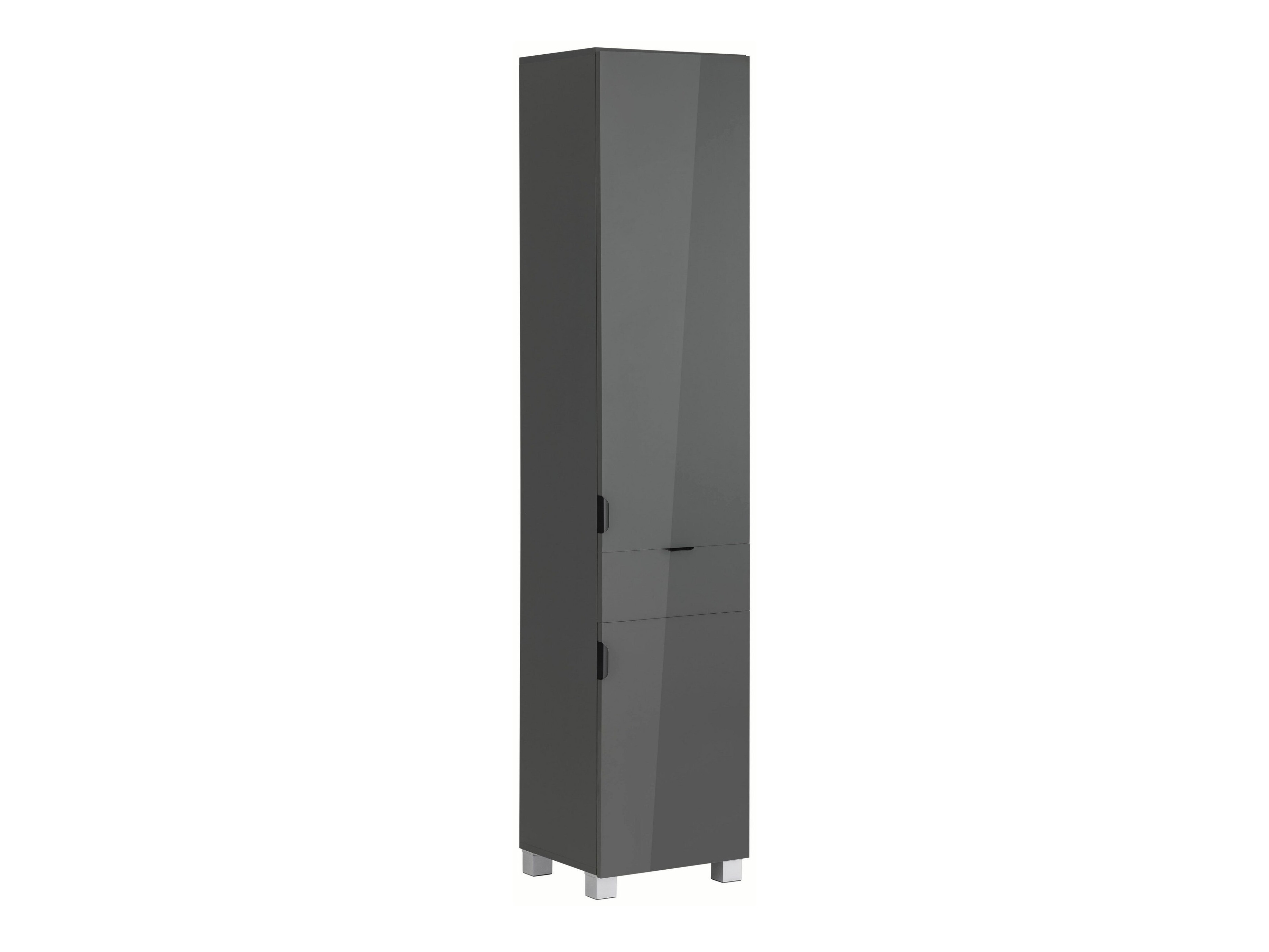 Stāvošs vannas skapītis Tivcore 104 (Pelēks)