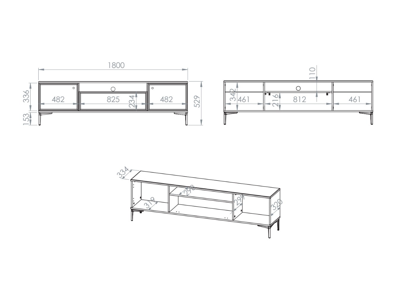TV galds Cirnoli 101