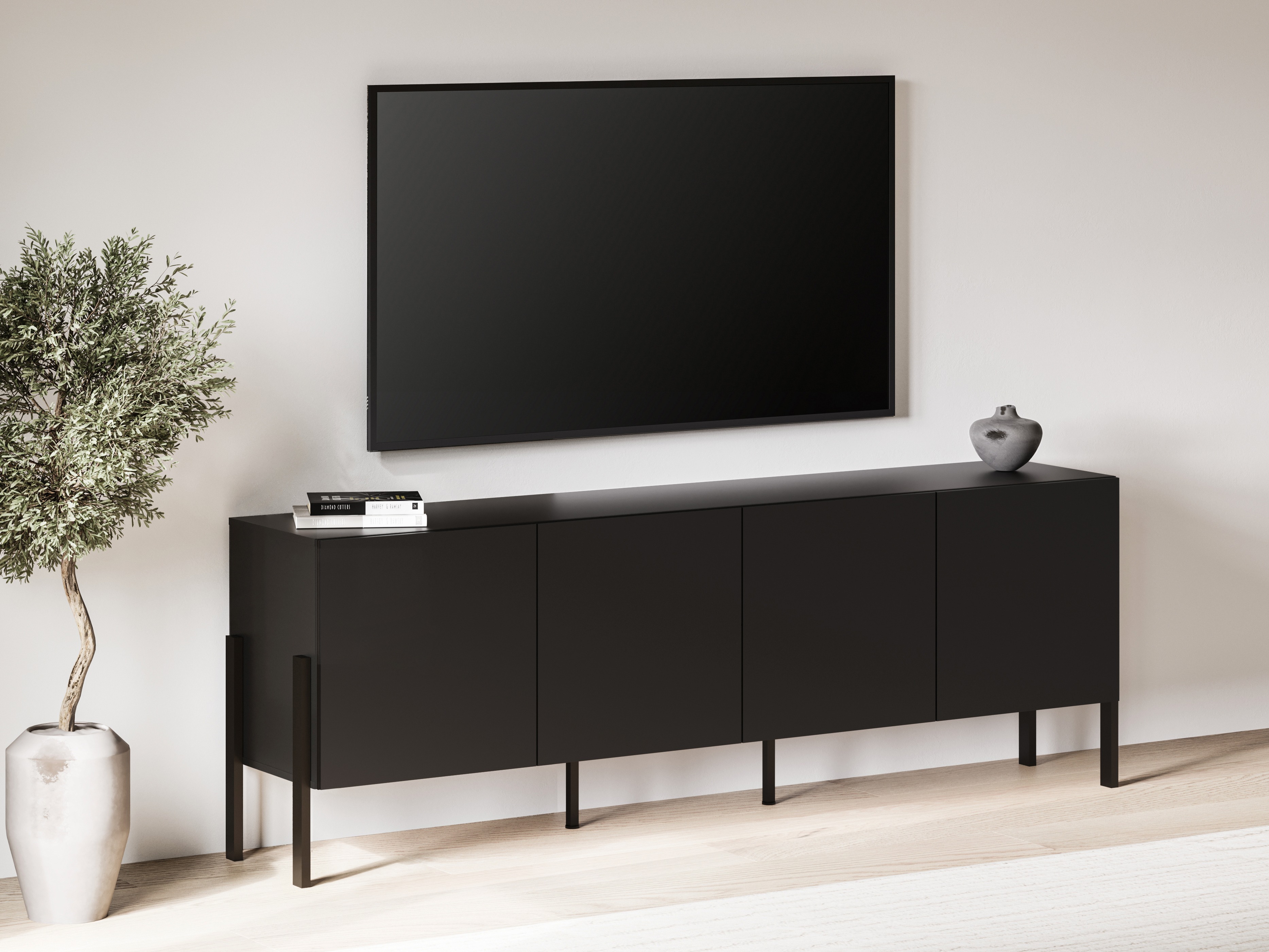 TV galds Etsore 100 (Melns)