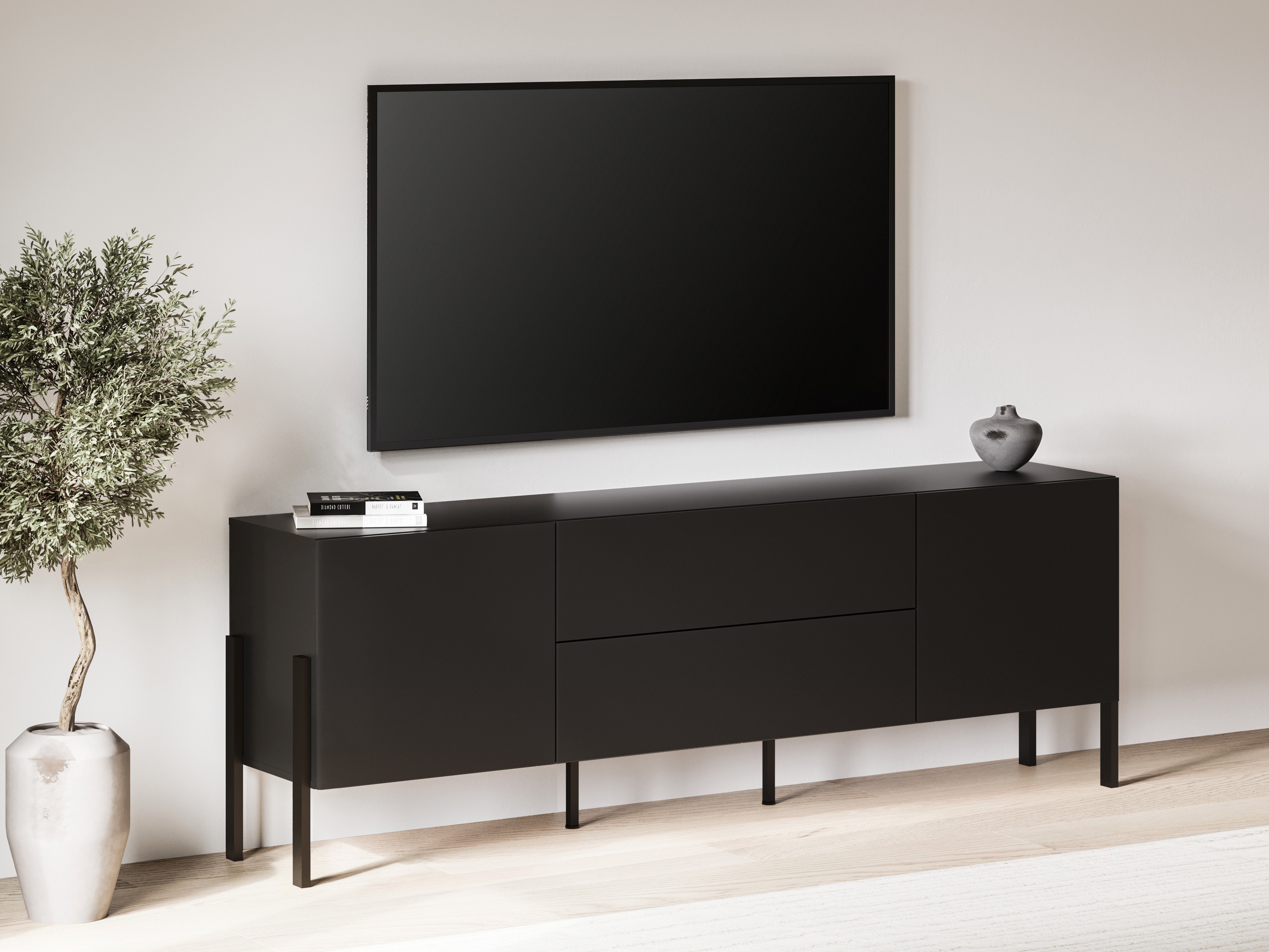TV galds Etsore 102 (Melns)