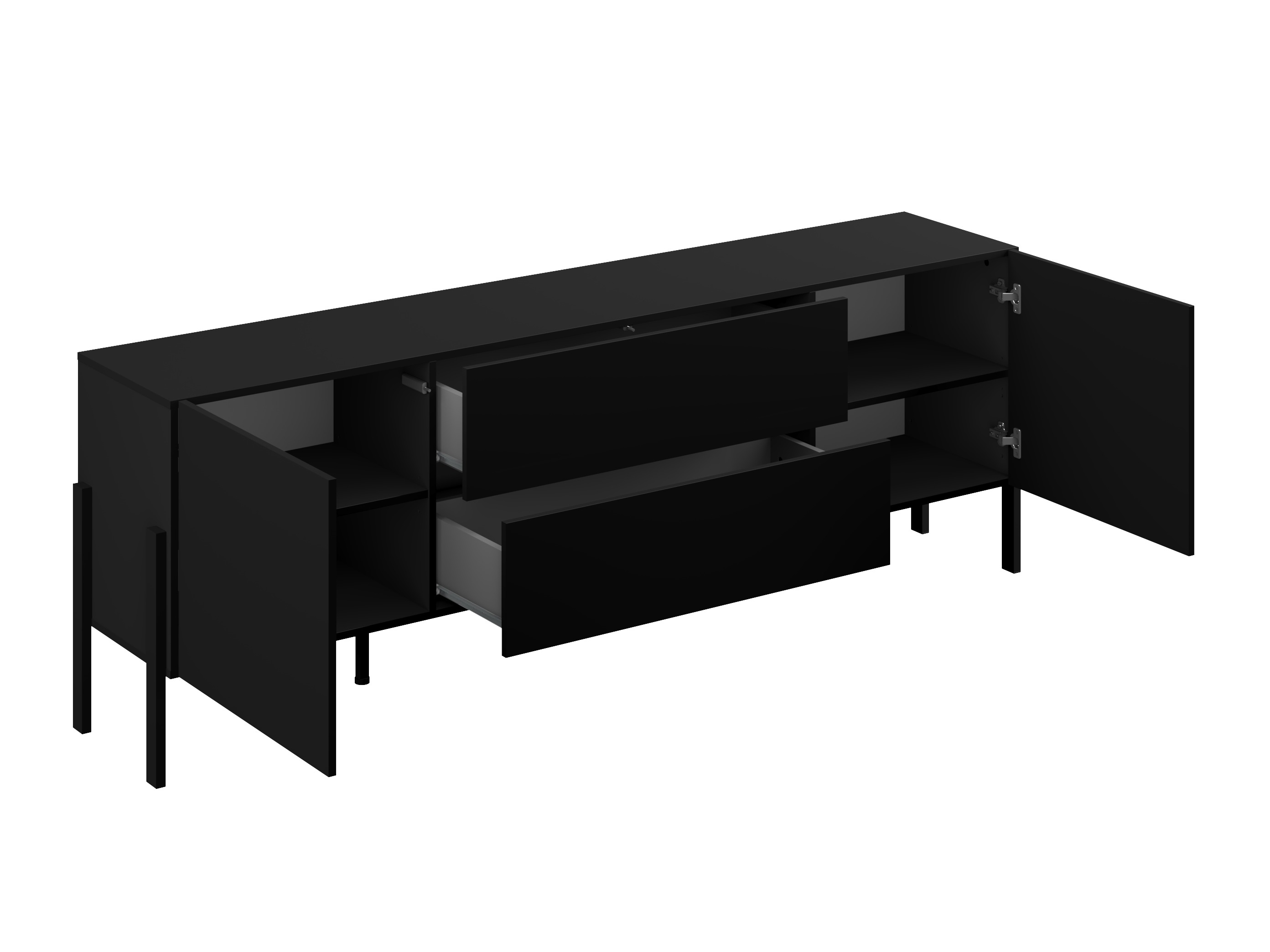 TV galds Etsore 102 (Melns)