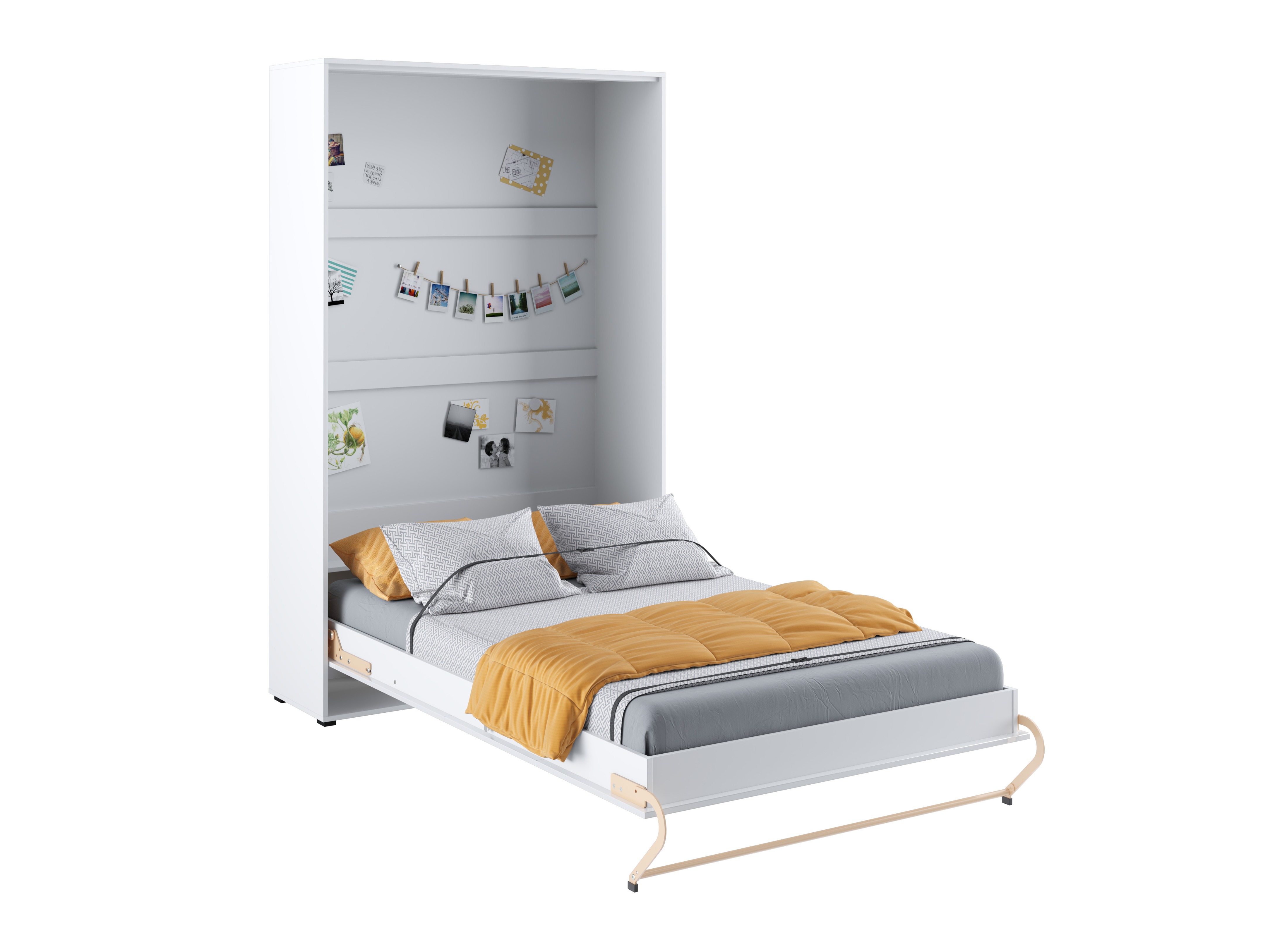Sienas gulta Concept Pro Lenart III (Balts + Glancēts balts)