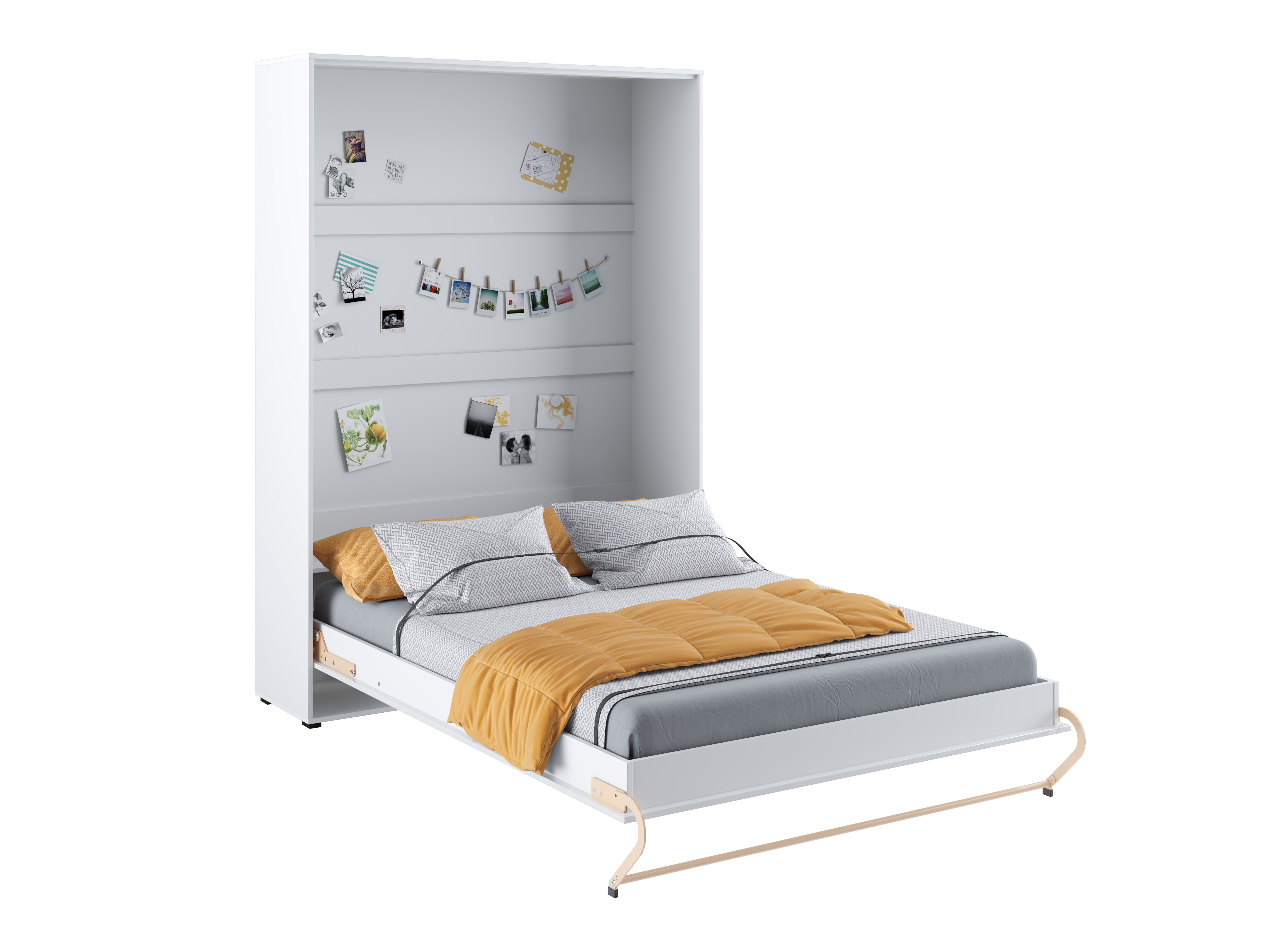 Sienas gulta Concept Pro Lenart III (Balts + Glancēts balts)