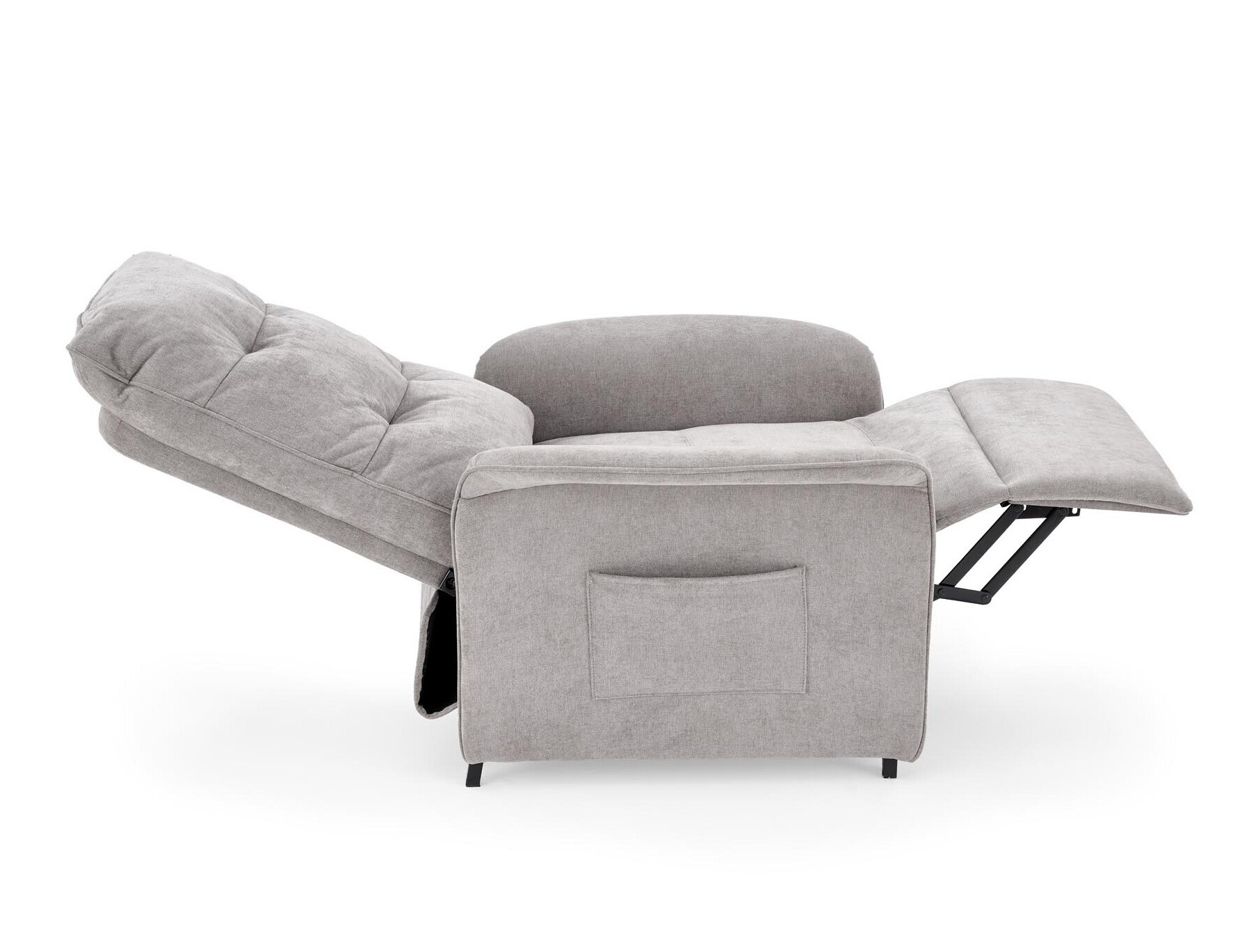 Atpūtas krēsls reglainer Houston 2171 (Pelēks)